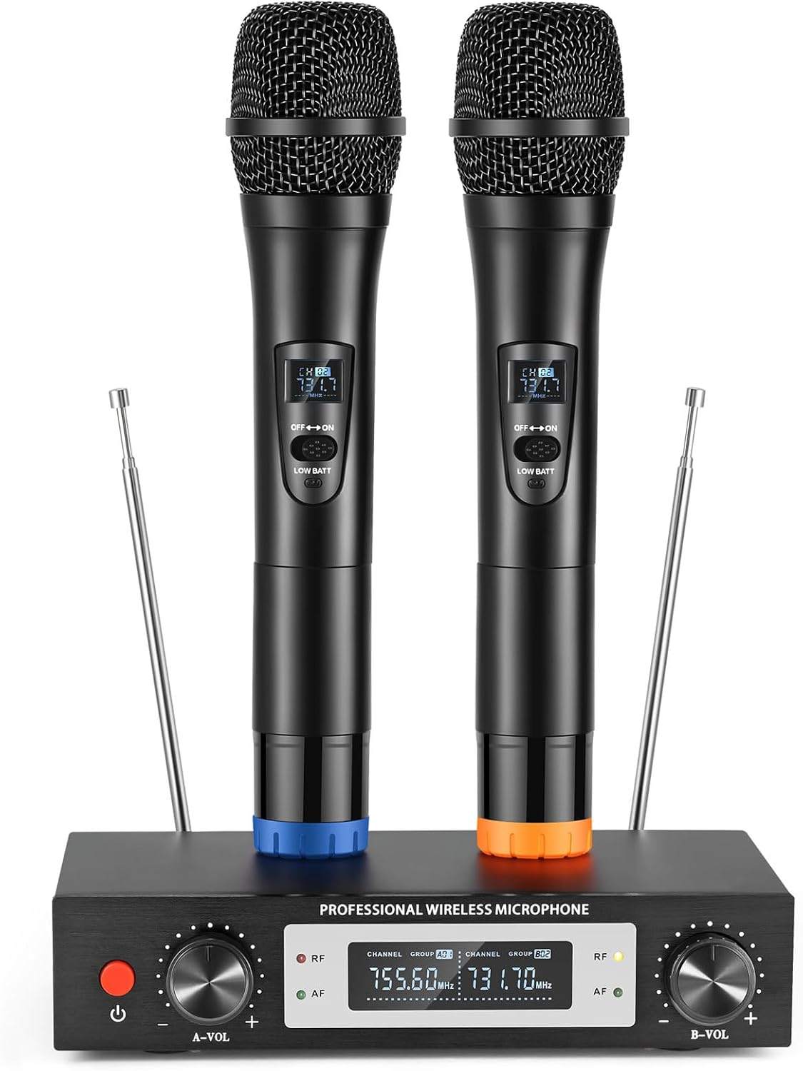 ALPOWL WXM Wireless Microphone, Dual Professional UHF 2pc Set