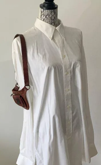 Custom Vintage Brown Leather Sporran Hip Purse image indicator(3)