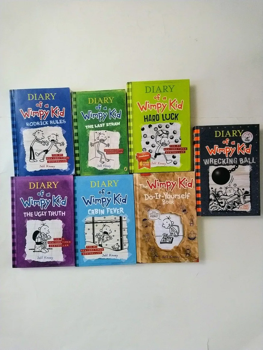 Diary of a Wimpy Kid books!