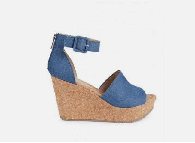 Kenneth Cole REACTION Women's Sole Quest Wedge Sandal Blue - photo 2