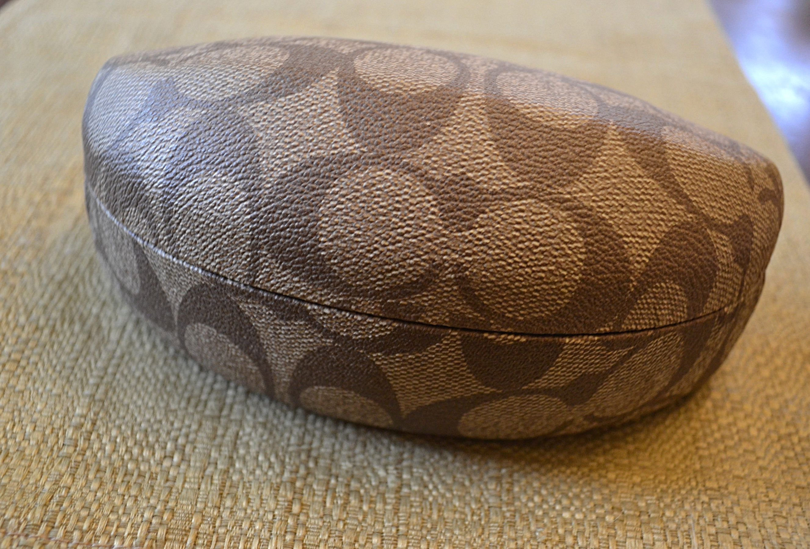 COACH Logo Eyeglass Case, Hard Case Glasses Holder