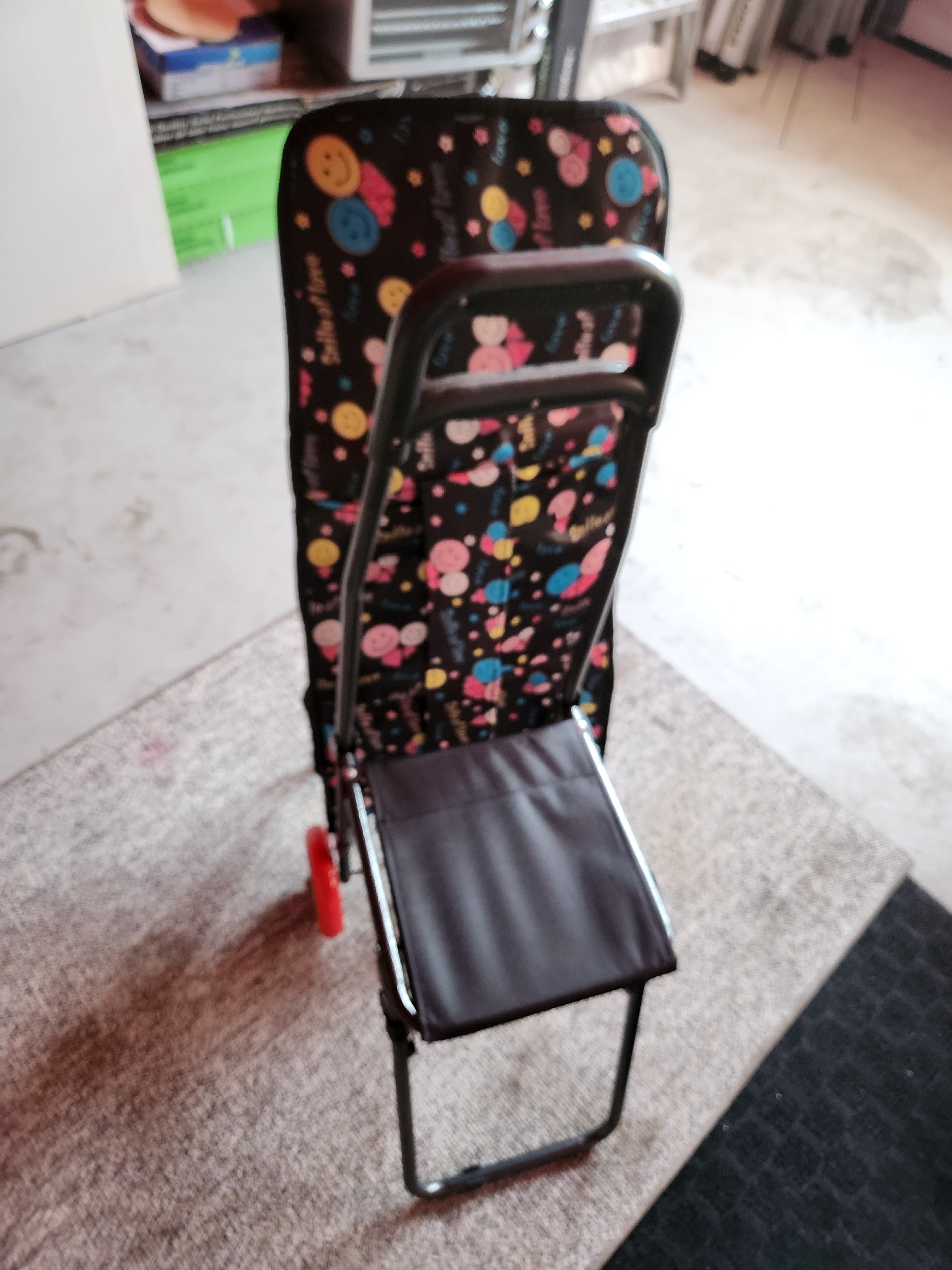 Folding Shopping Cart Never Used - photo 4