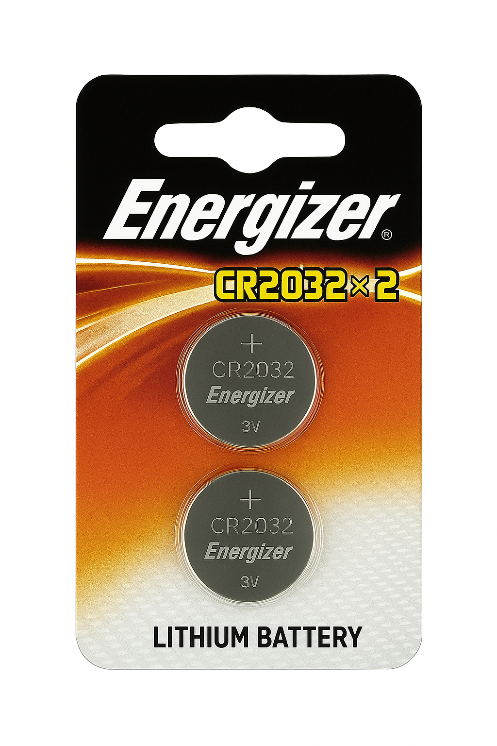 🔋 2x Energizer CR2032 3V batteries for Car Fobs,Watches,Trackers