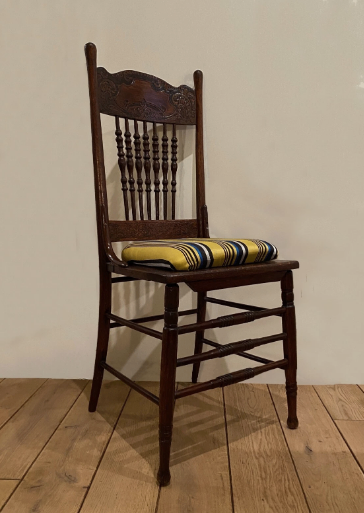 Antique American Country Wooden Chair - photo 4