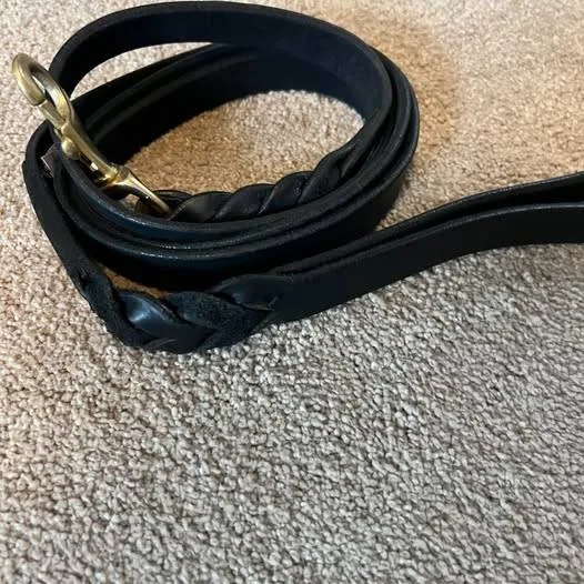 Quality Leather Leash for Large Dog image indicator(3)