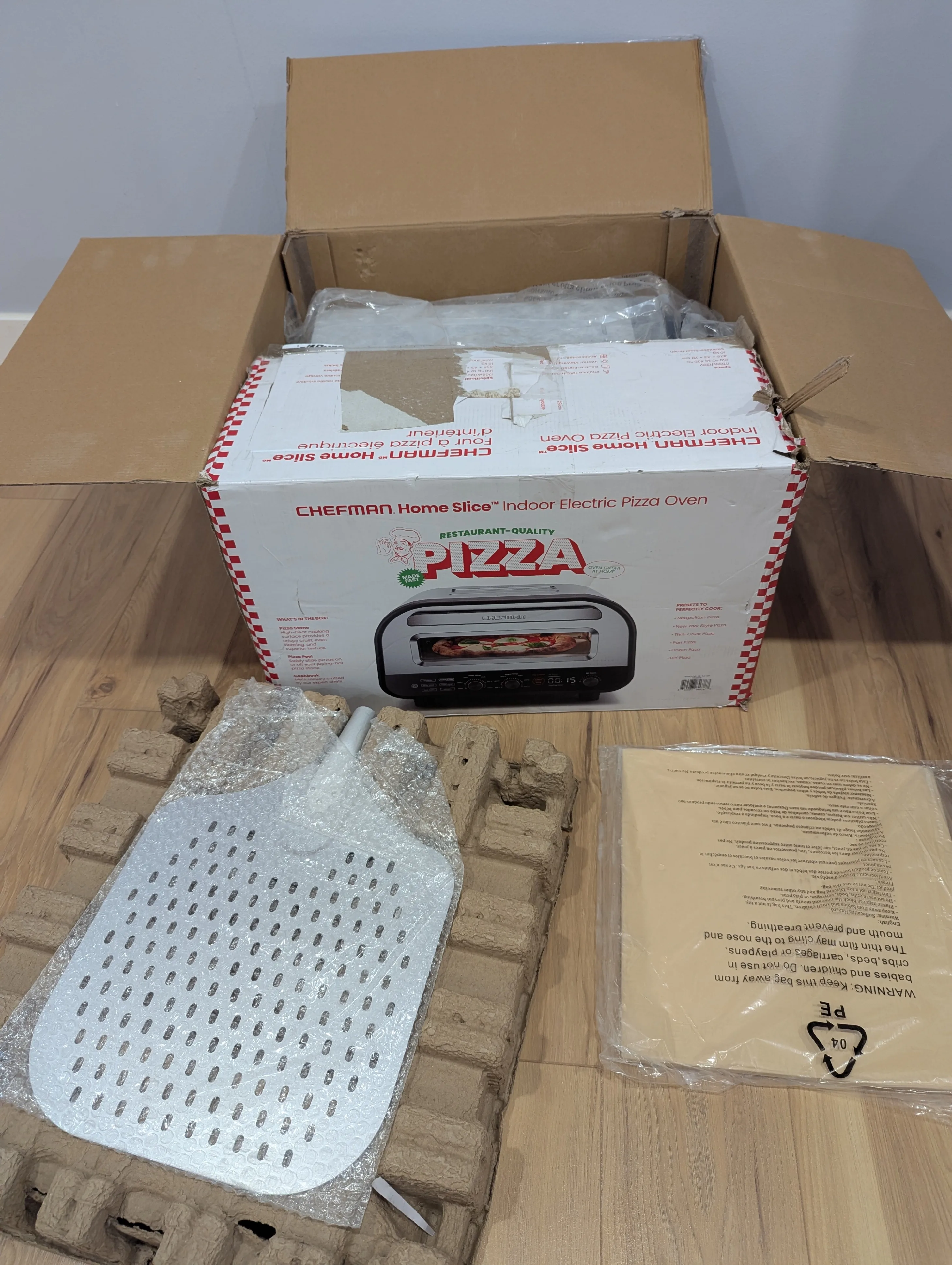 CHEFMAN Indoor Pizza Oven image indicator(5)