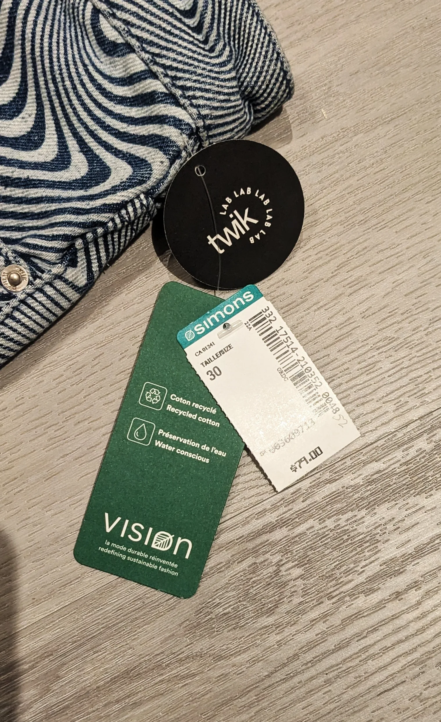 New Women Jeans SIMONS size 8-10 image indicator(4)