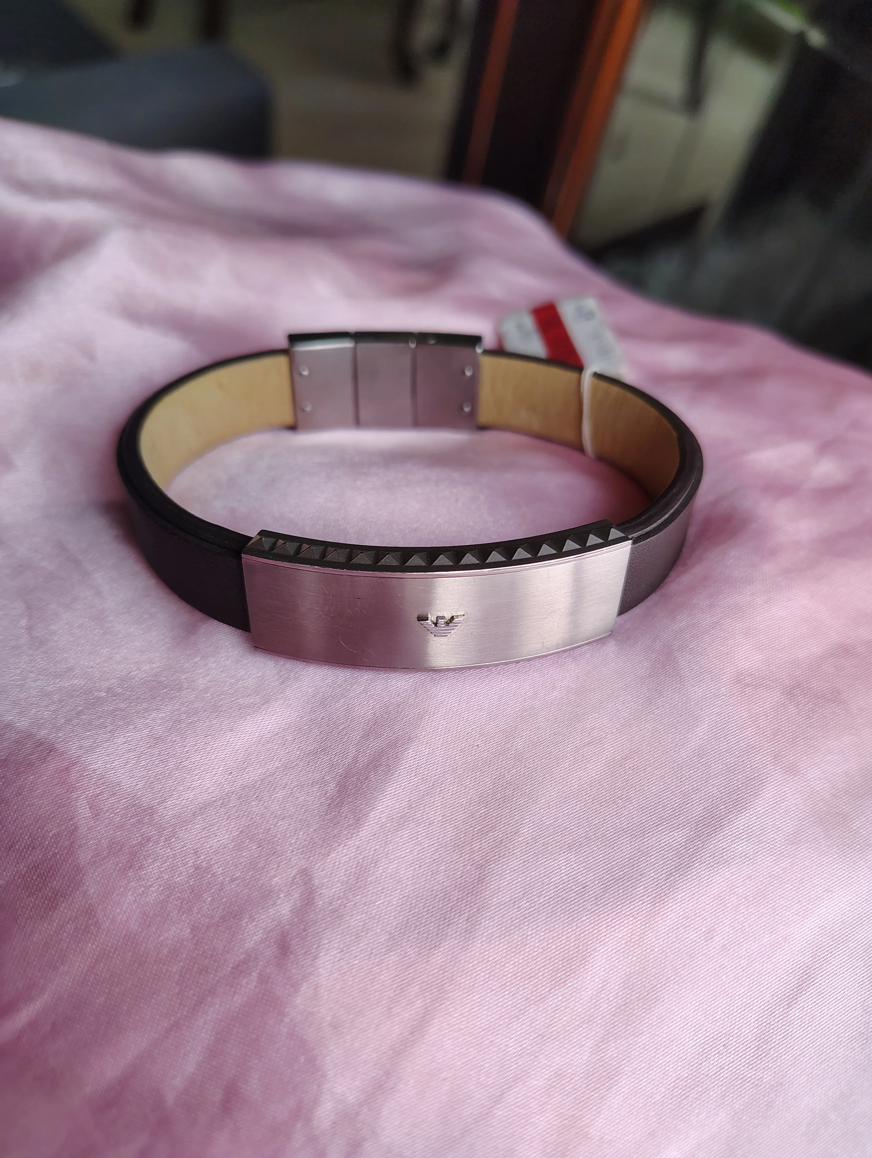 NEW MEN'S BRACELET- Emporio Armani (Macy's US price tag, Sale) thumbnail