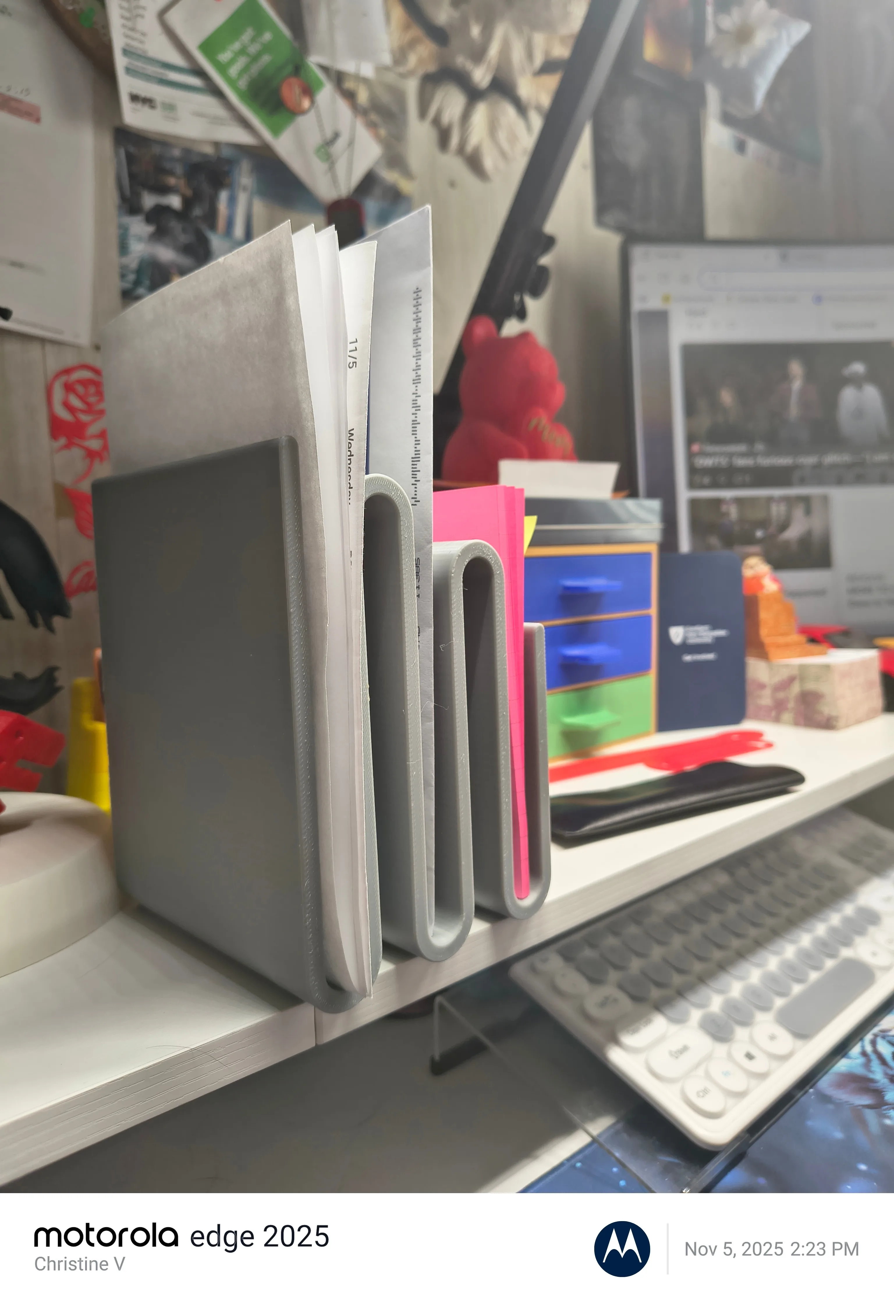 Desk Organizer File Holder pla image indicator(3)