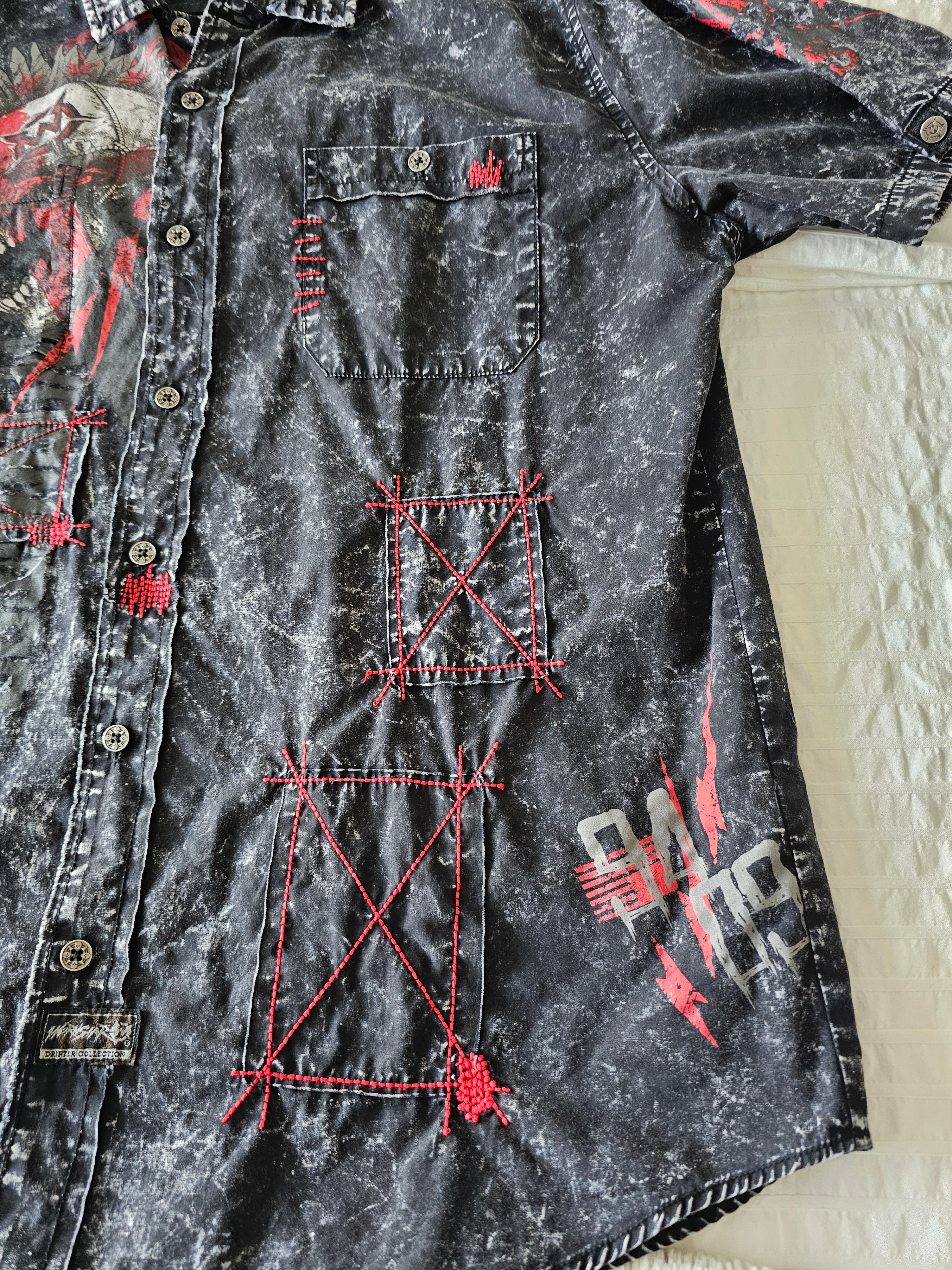 "WORNSTAR"-CHAOS-Short Sleeve Work Shirt - photo 2