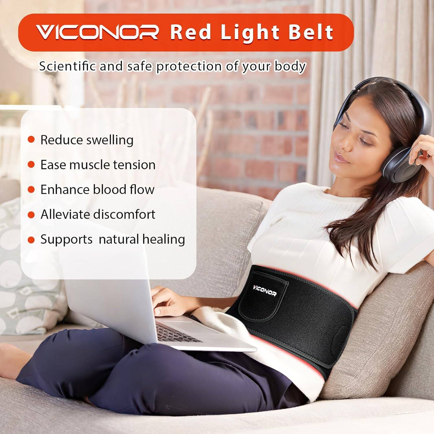 VICONOR Red Light Therapy Belt - photo 2