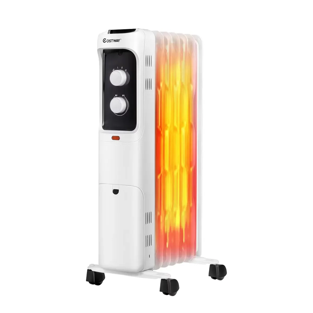 Space Heater with Adjustable Thermostat