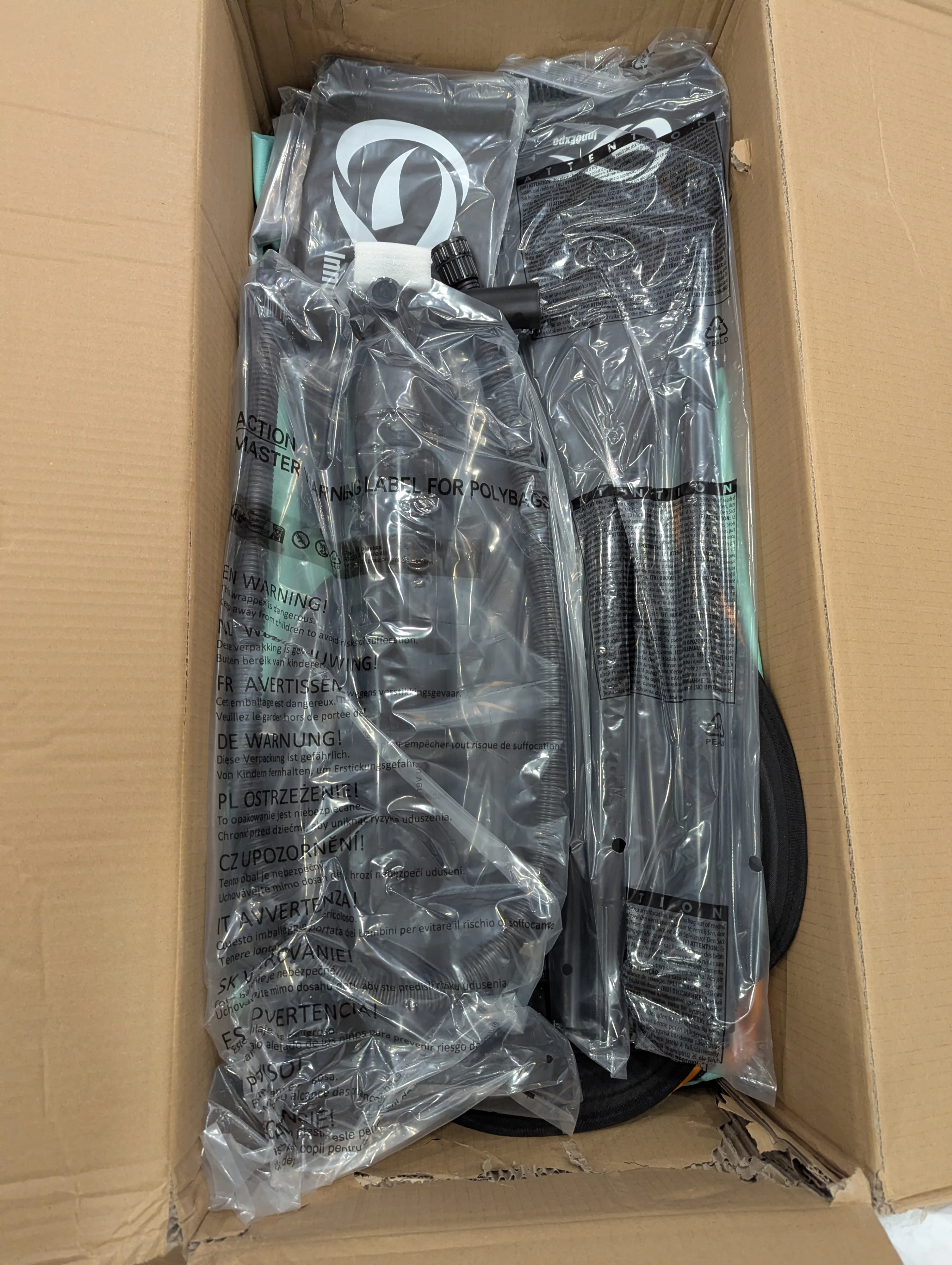 InnoExpo Inflatable Stand Up Paddle Board SUP/Kayak image indicator(7)