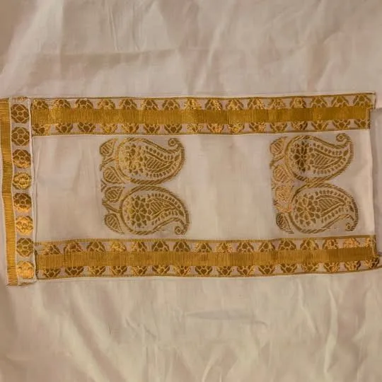 From India - hand woven salwar kameez + shawl. image indicator(2)