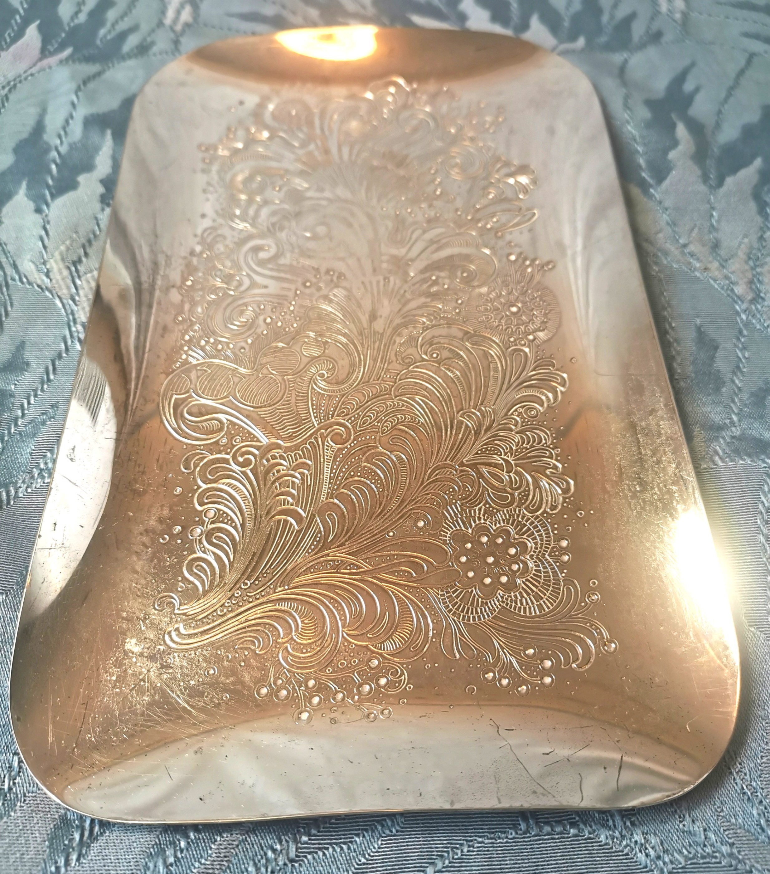 Tray The Jugendstil/Art Nouveau design Vintage WMF German Stamp