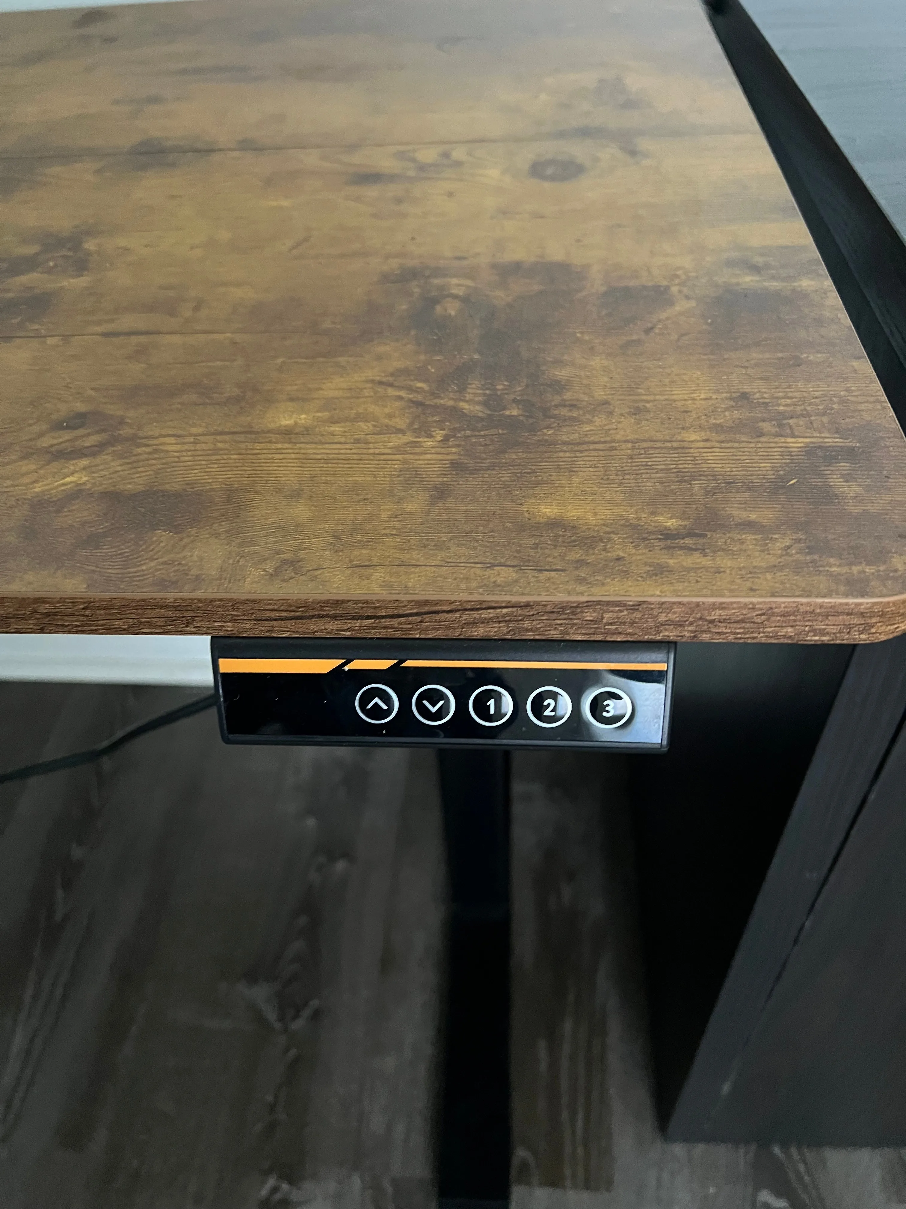 Standing desk. Adjustable height. Office, study, gaming desk. image indicator(2)