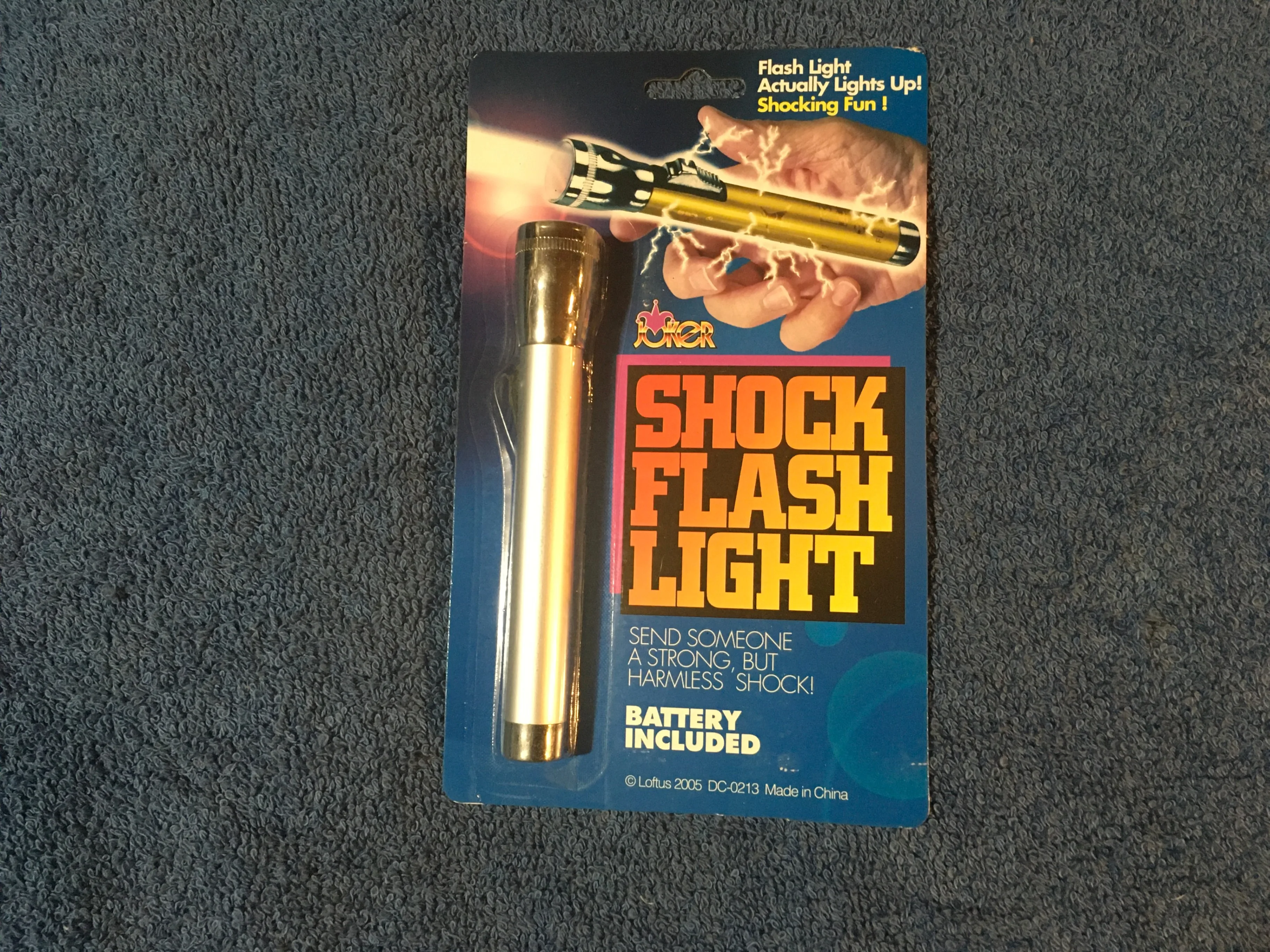 Shock Flash Light - Fun Gag Gift!