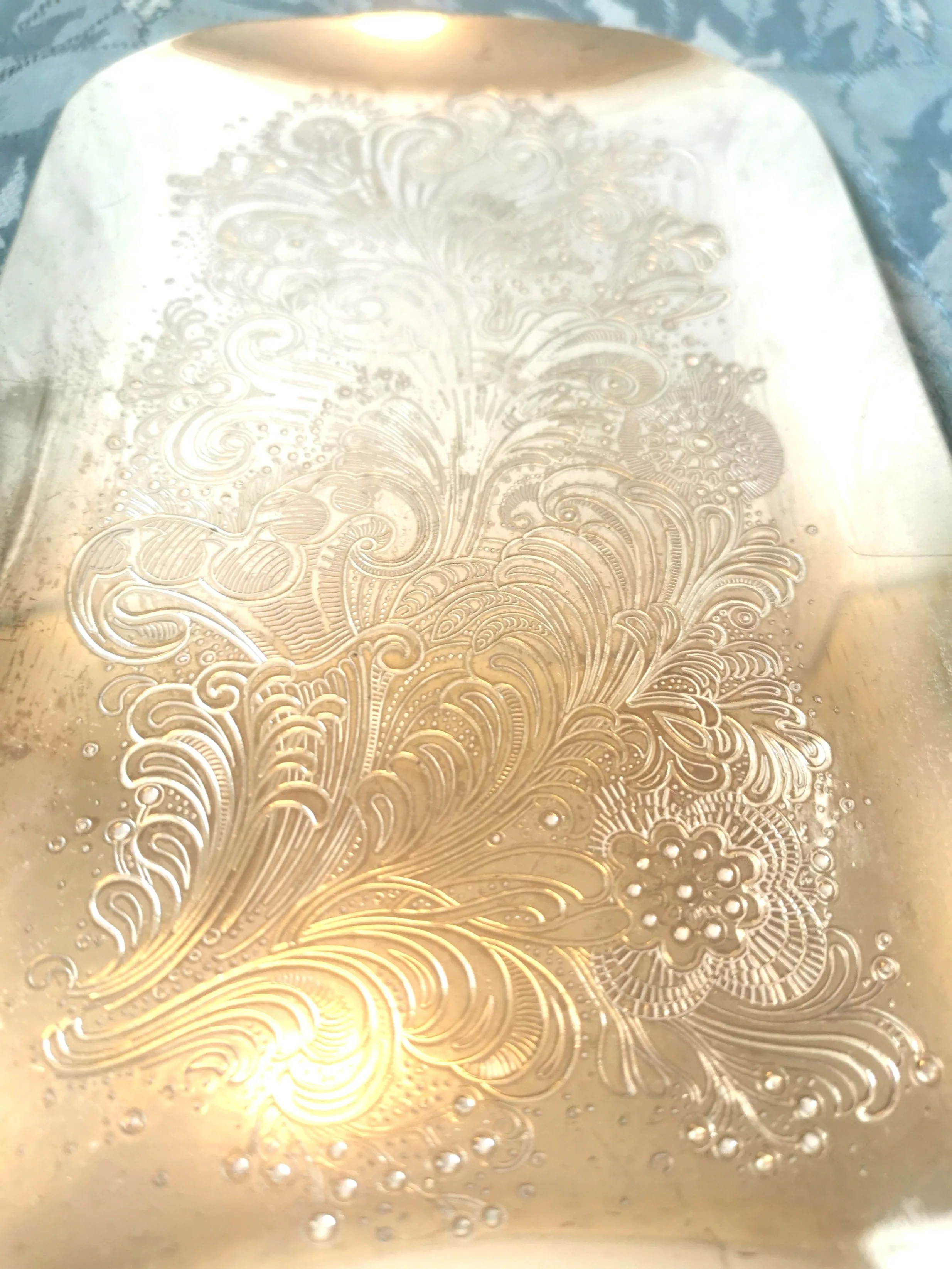 Tray The Jugendstil/Art Nouveau design Vintage WMF German Stamp image indicator(3)