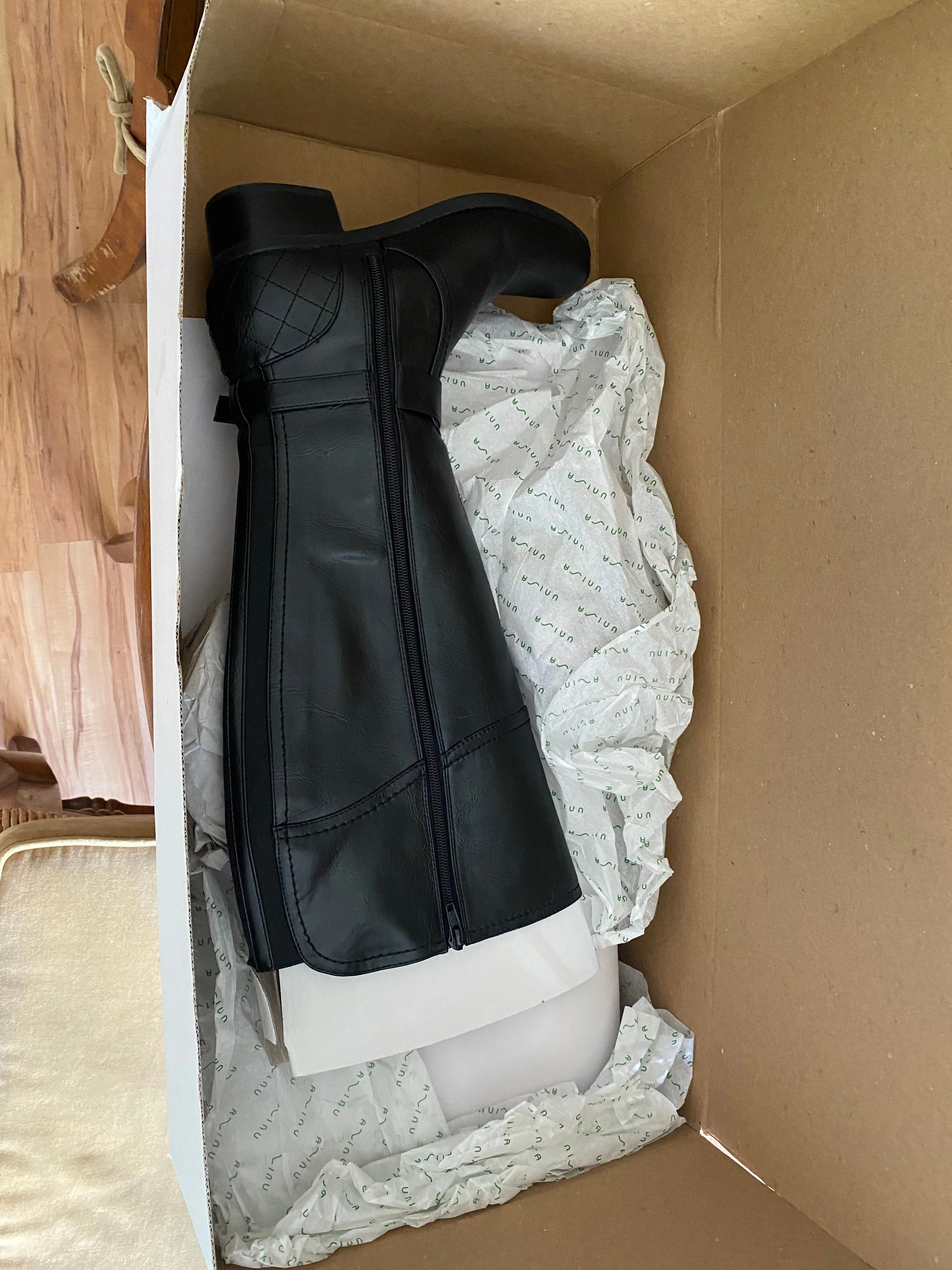 Boots -  Knee High Black