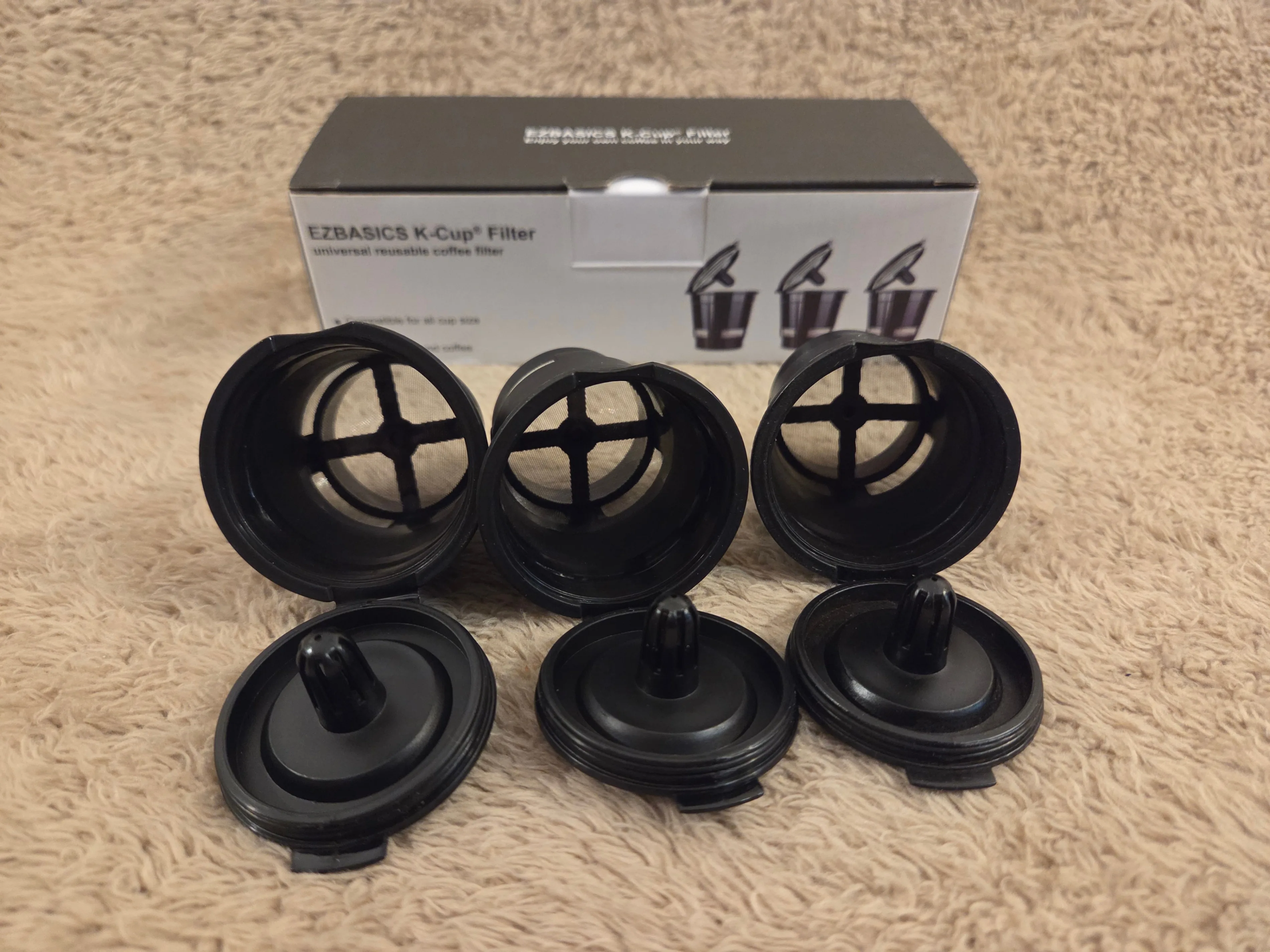 EZBASICS Reusable K-Cup Filters, 3-Pack image indicator(5)