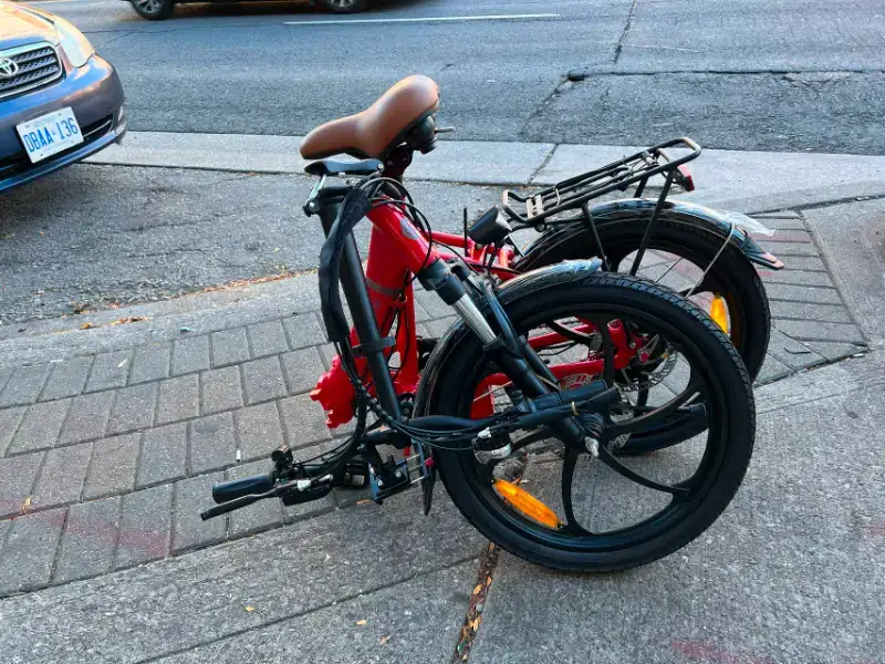 EMMO F7 S3 SAVE $1450 Lightweight Foldable E-Bike Up to 160km - photo 3