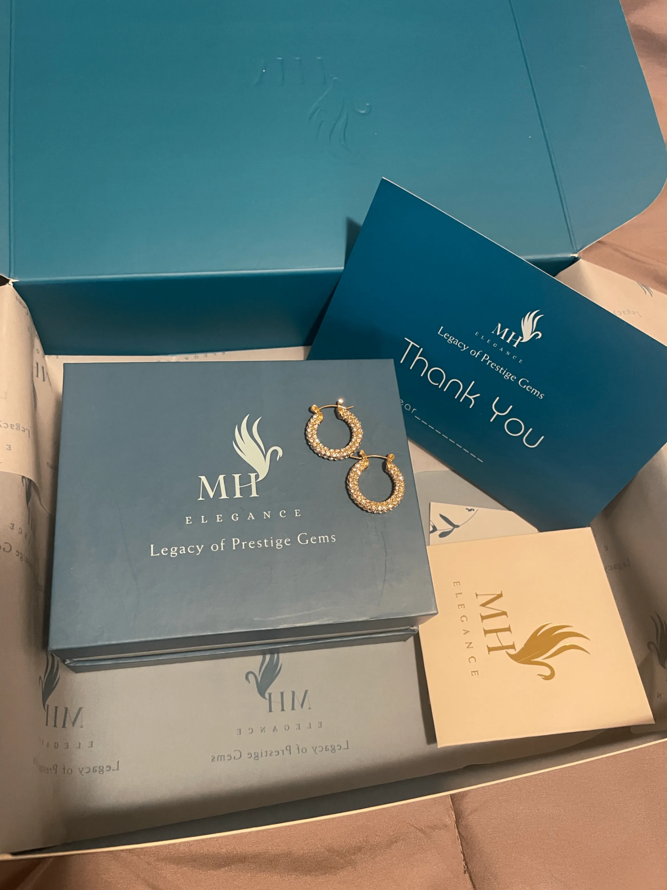 14k Gold Plated Huggie Hoop Earrings image indicator(4)