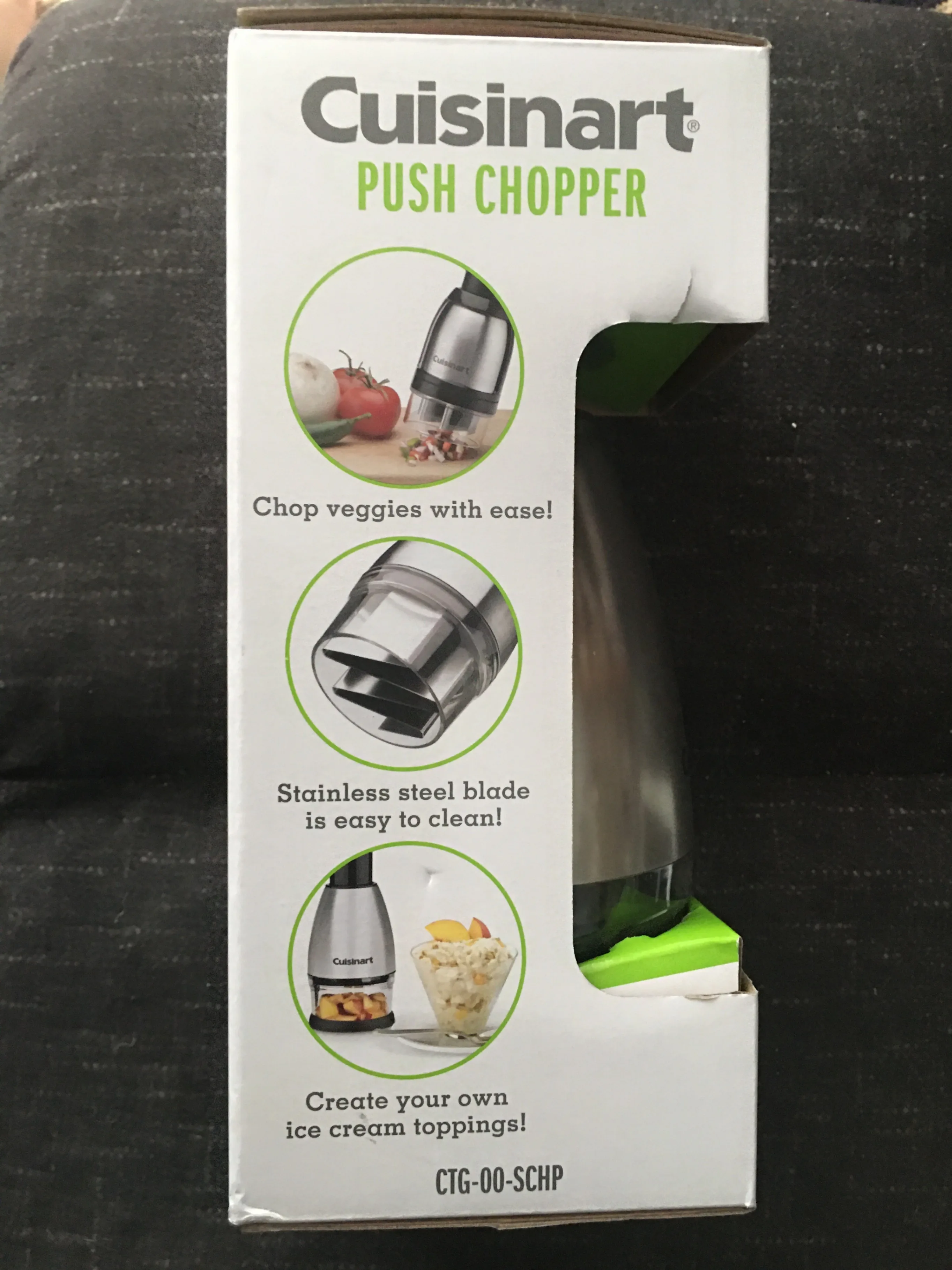 New Cuisinart Push Chopper - Chop Veggies Easily! image indicator(2)