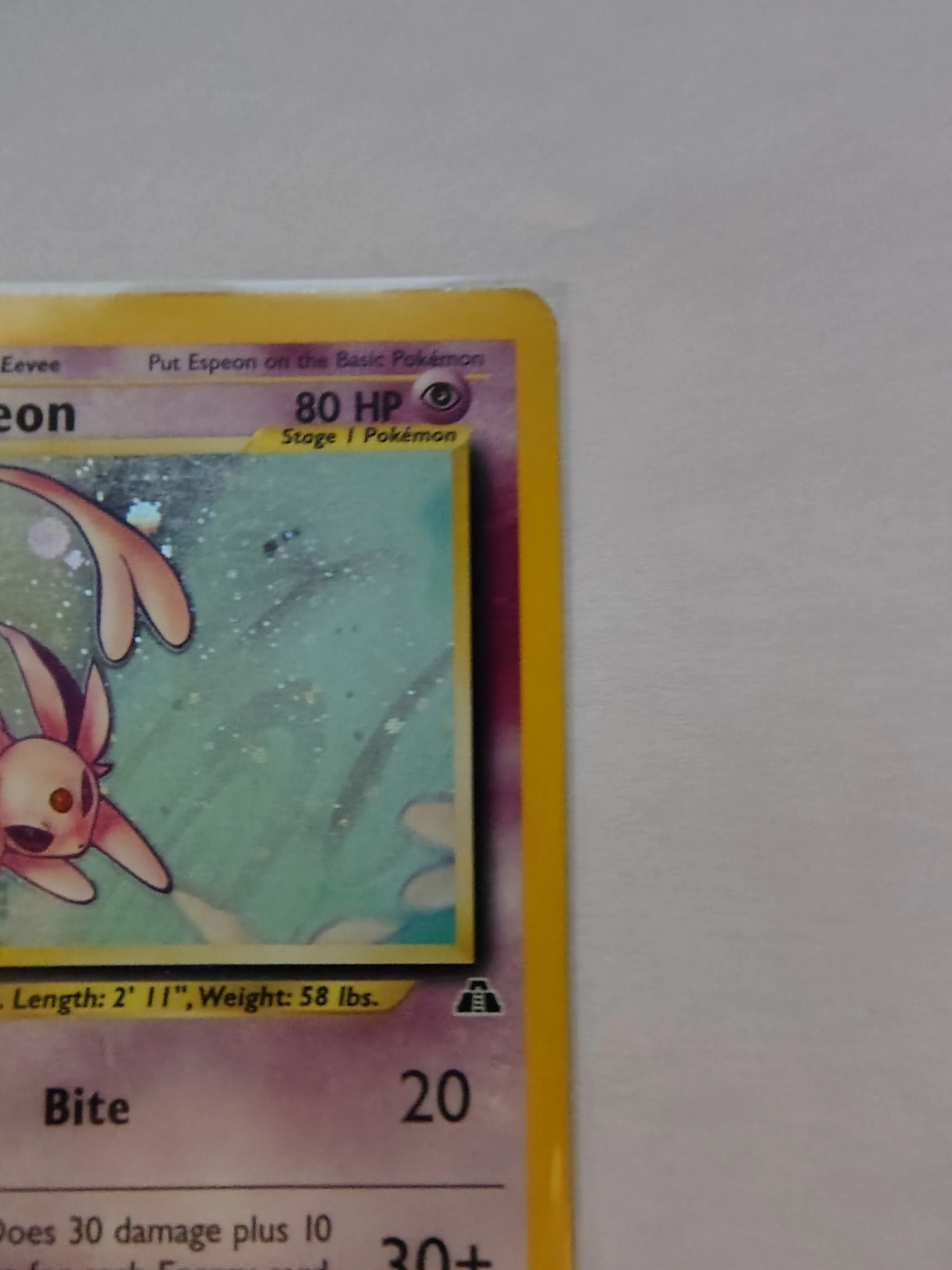 Espeon - Pokemon Card Holo - Neo Discovery image indicator(4)