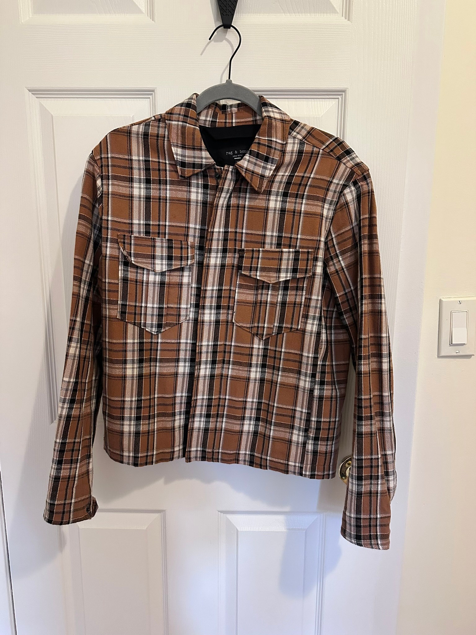 rag&bone Plaid Shirt Jacket