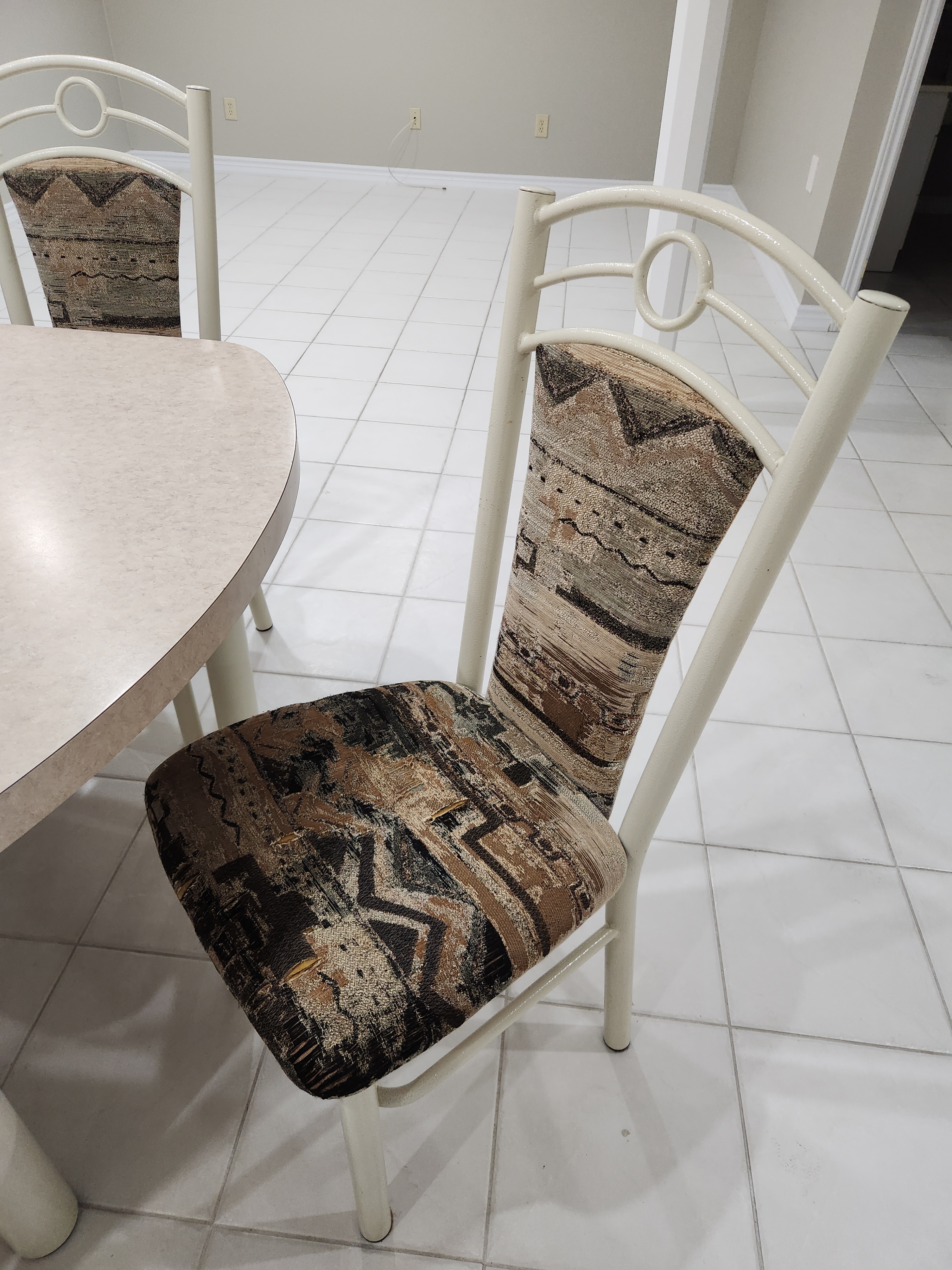 Kitchen Table and Six Chairs - photo 2