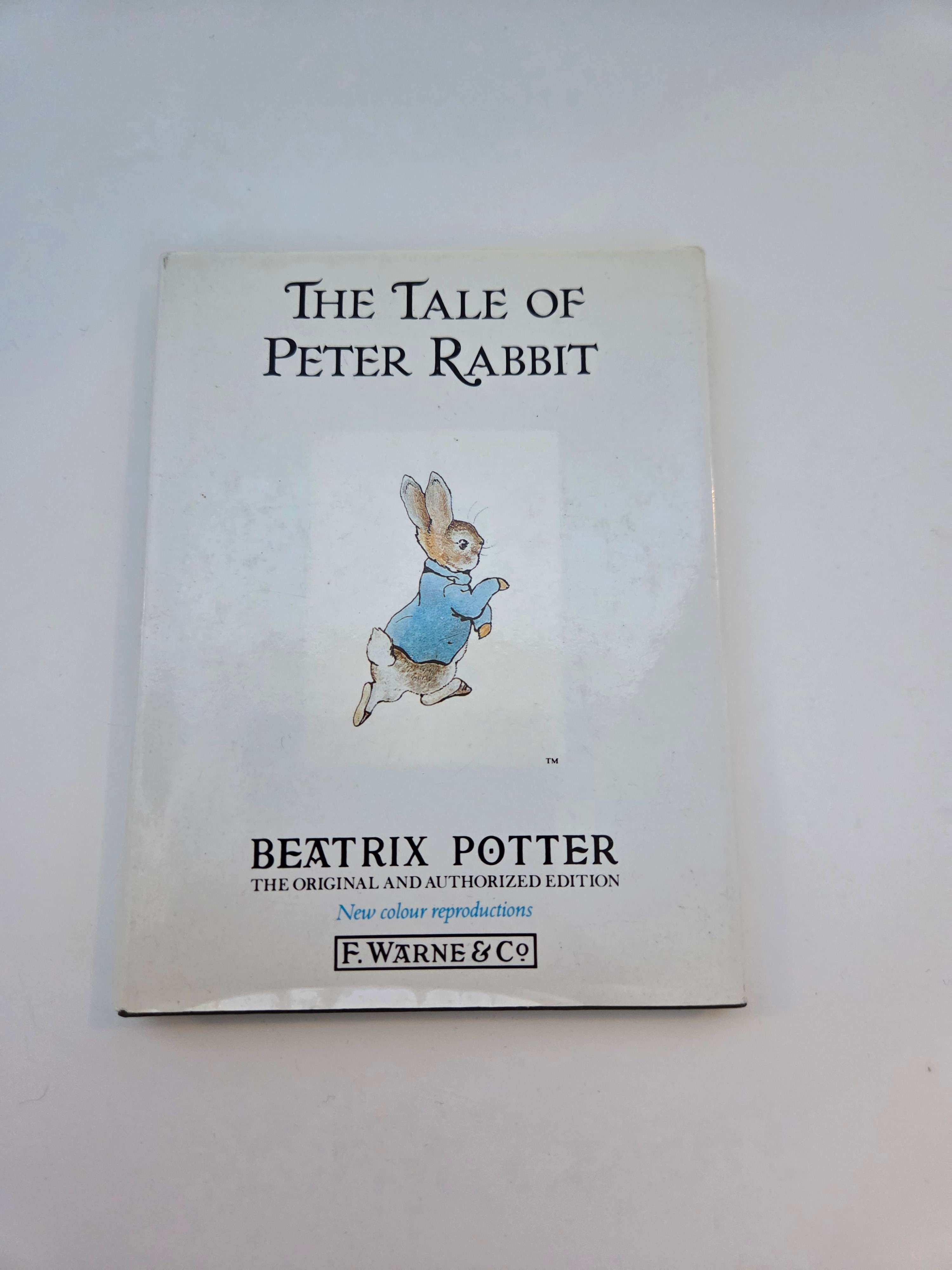 Peter Rabbit by Beatrix Potter, 1989 HC w/ DJ