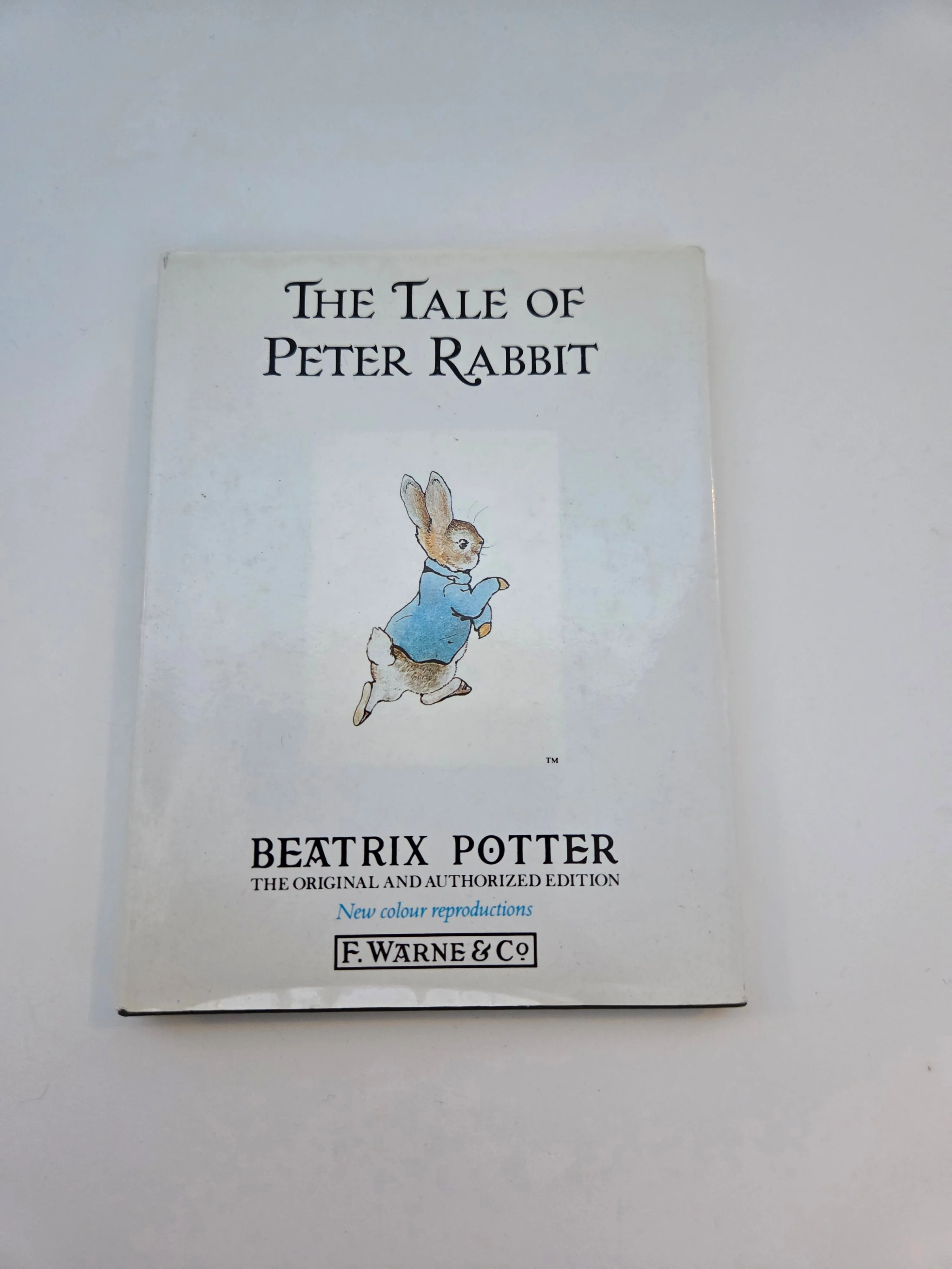 Peter Rabbit by Beatrix Potter, 1989 HC w/ DJ