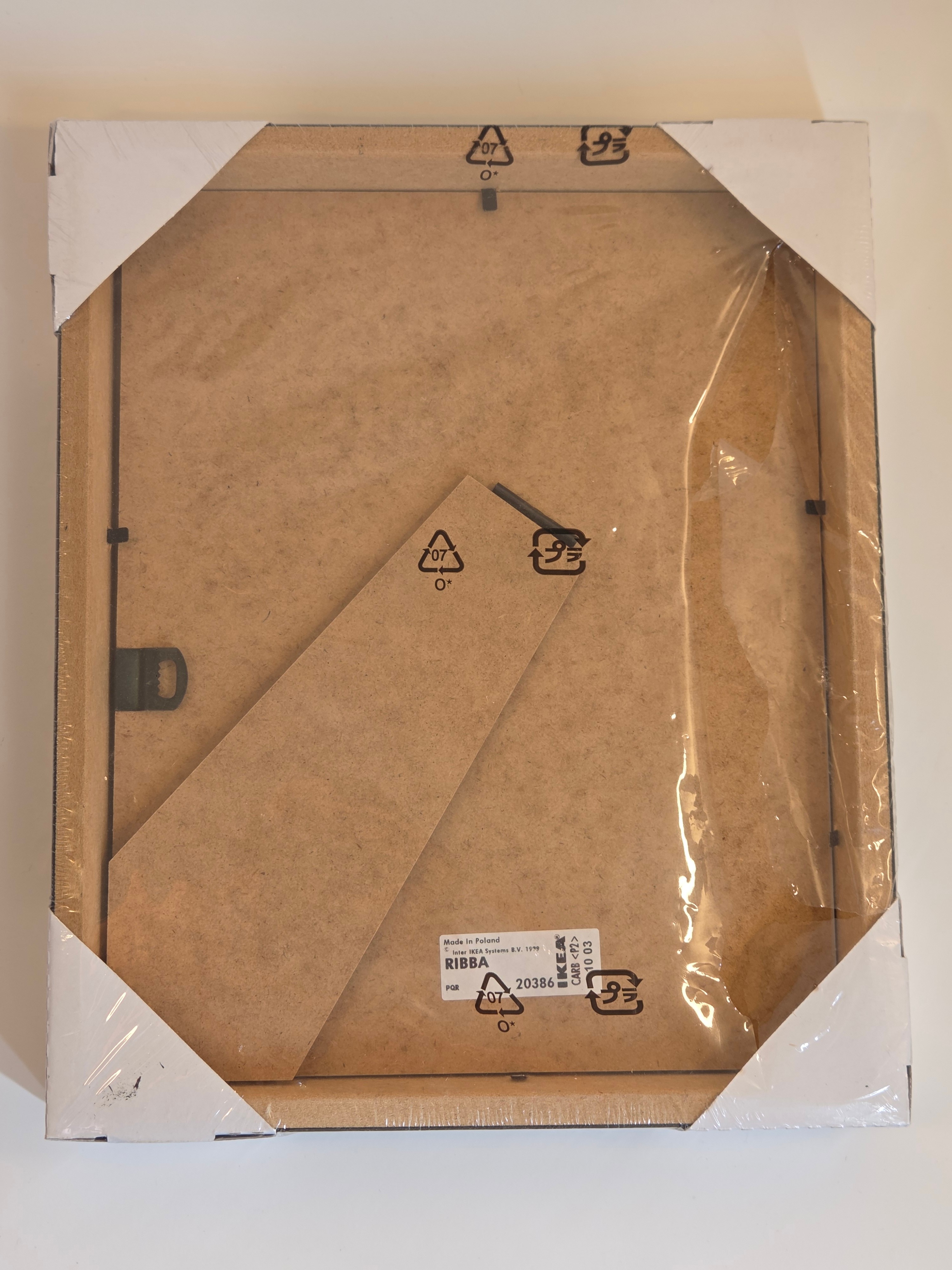 IKEA RIBBA 8x10 Frame w/ Mat, Black – New, Sealed - photo 2