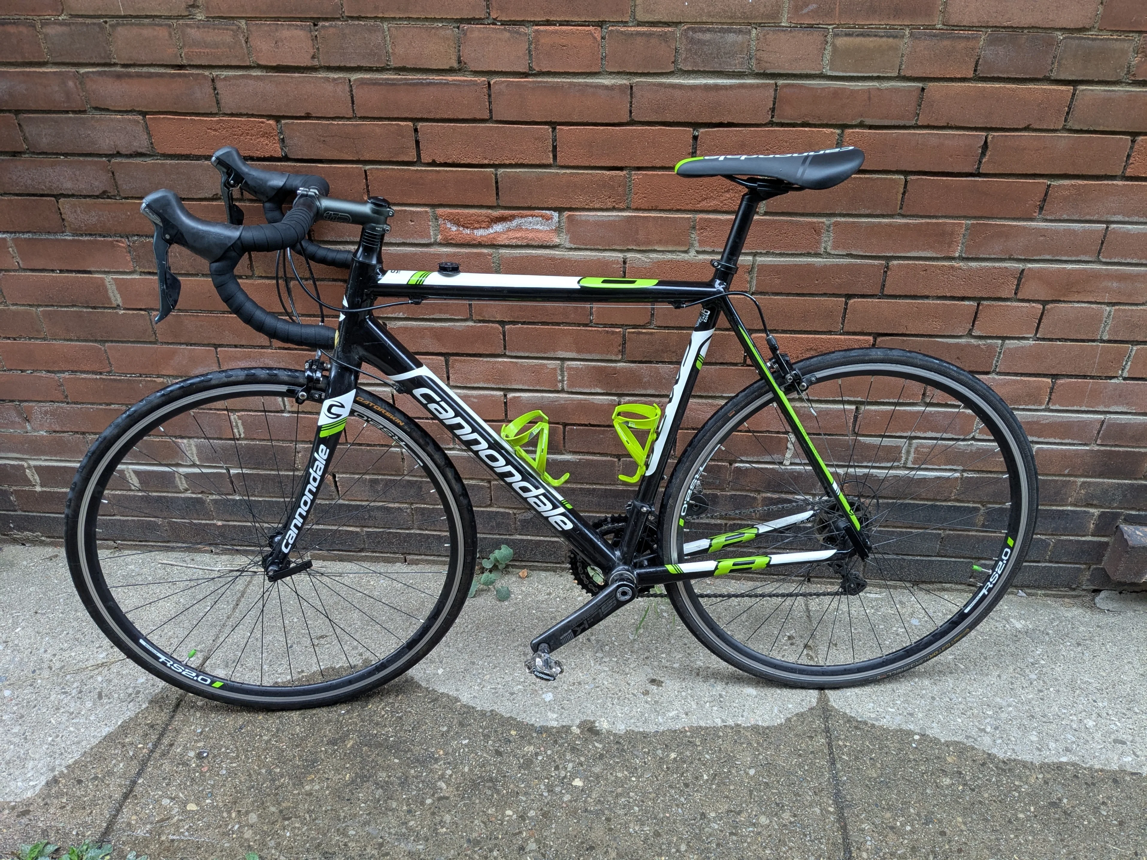 2015 Cannondale CAAD 8 Tiagra 56cm and 2021 slk carbon crank