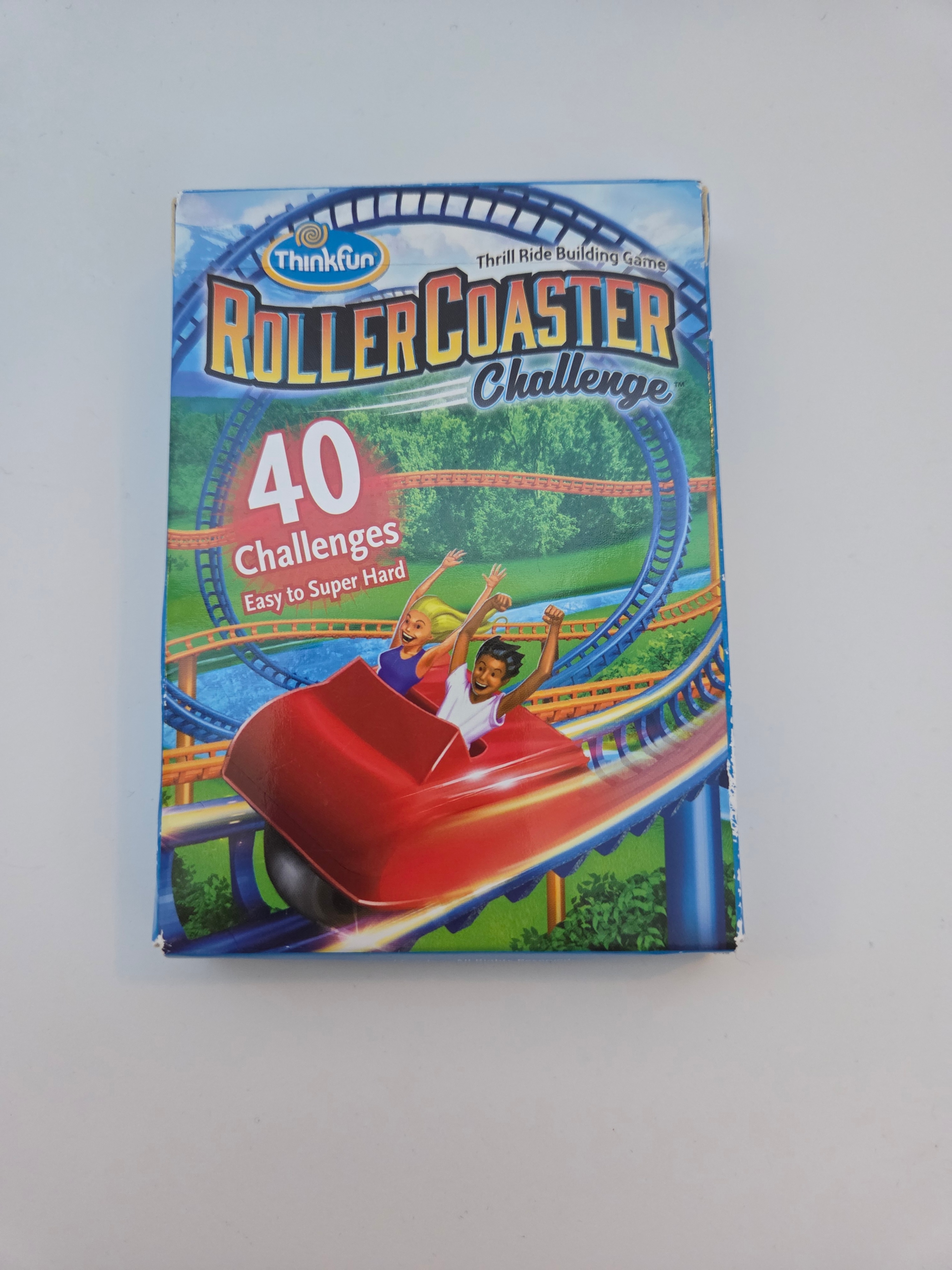 ThinkFun Roller Coaster Challenge 40 Challenge Cards - photo 2