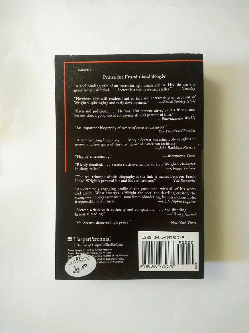 Frank Lloyd Wright books! image indicator(9)