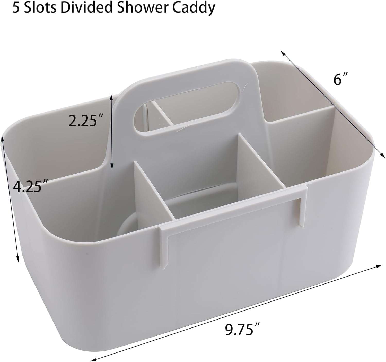 2-Pack Plastic Storage Organizer Caddy - photo 3