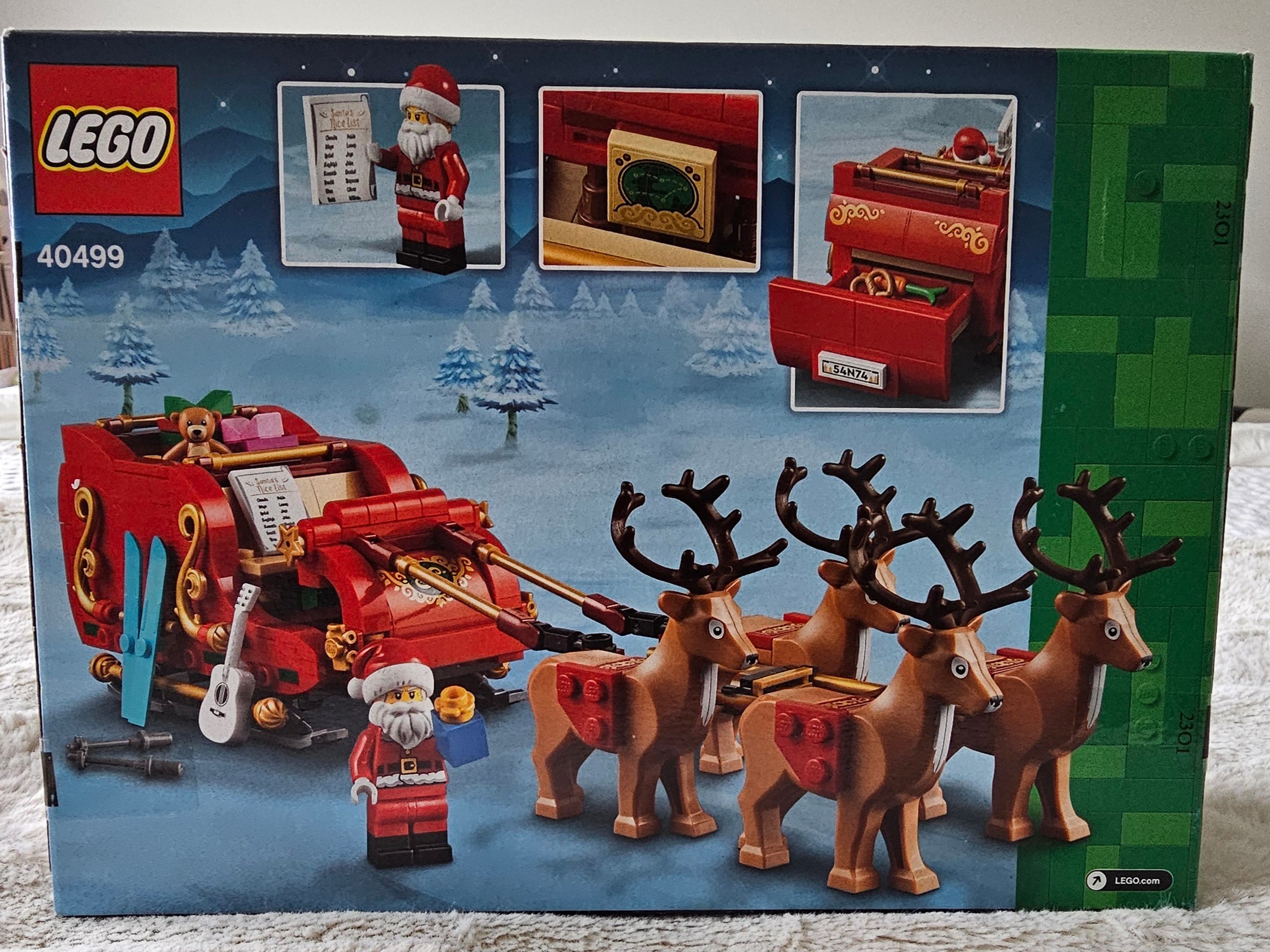 LEGO "CHRISTMAS GIFT"-Santa’s Sleigh with Reindeer - photo 2