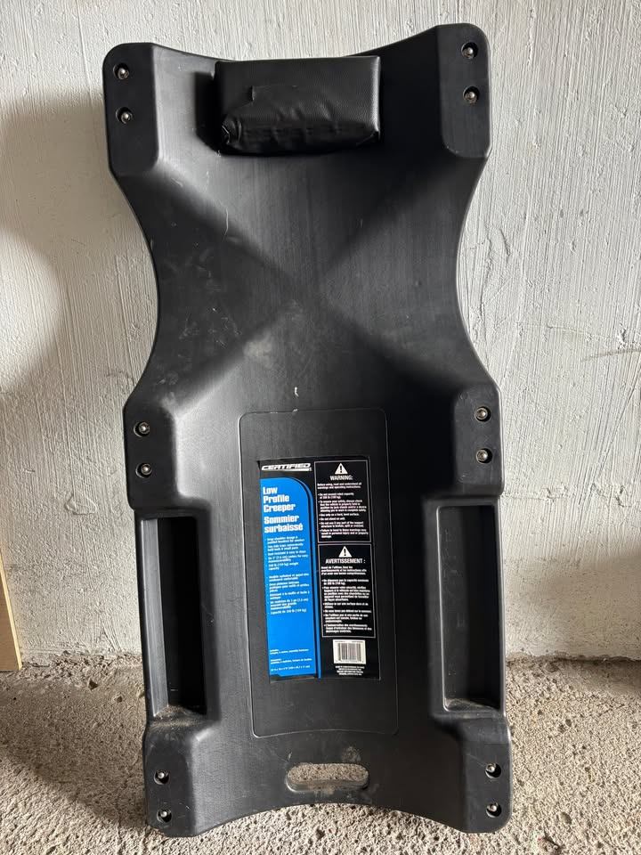Certified Low Profile Creeper, 350-lb