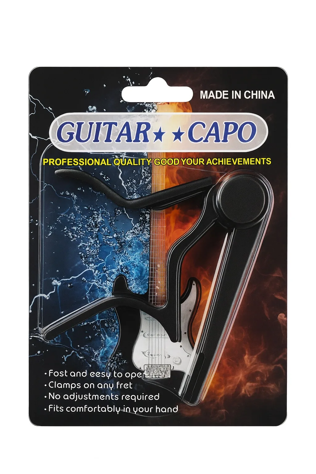 High-Quality Guitar Capo – Fast & Easy Clamp