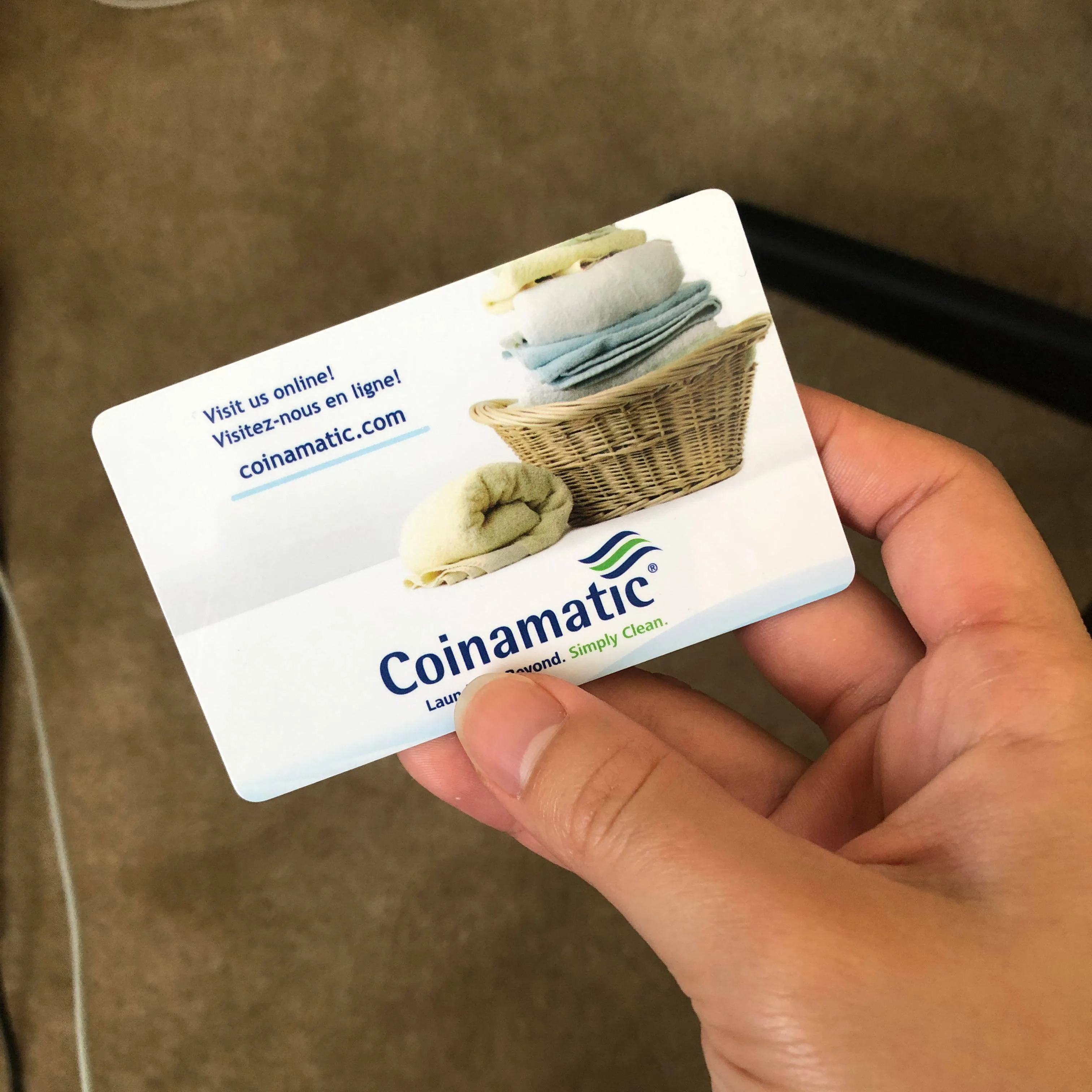 Coinamatic Laundry card (New) on sale