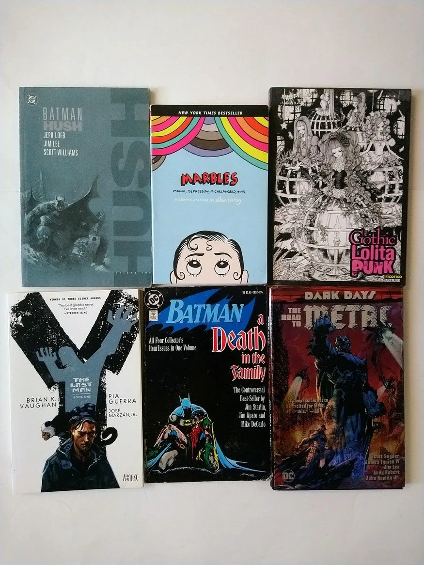 Batman & other random Graphic Novels!