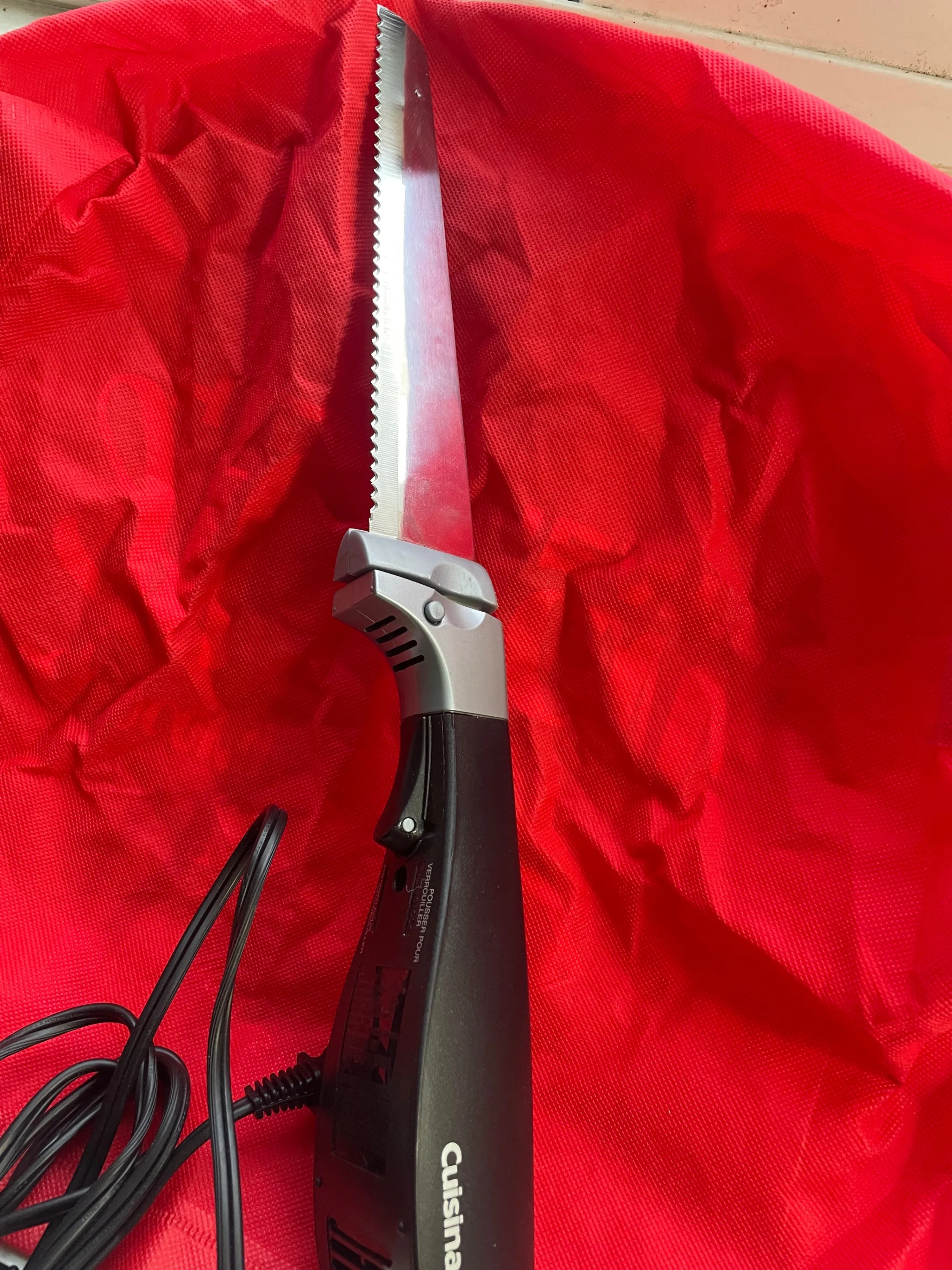 Knife Electric‼️ Cut Cheese Meat Bread ‼️Sharp Double Blades image indicator(2)