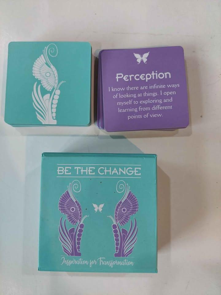 Be The Change Inspiration Cards