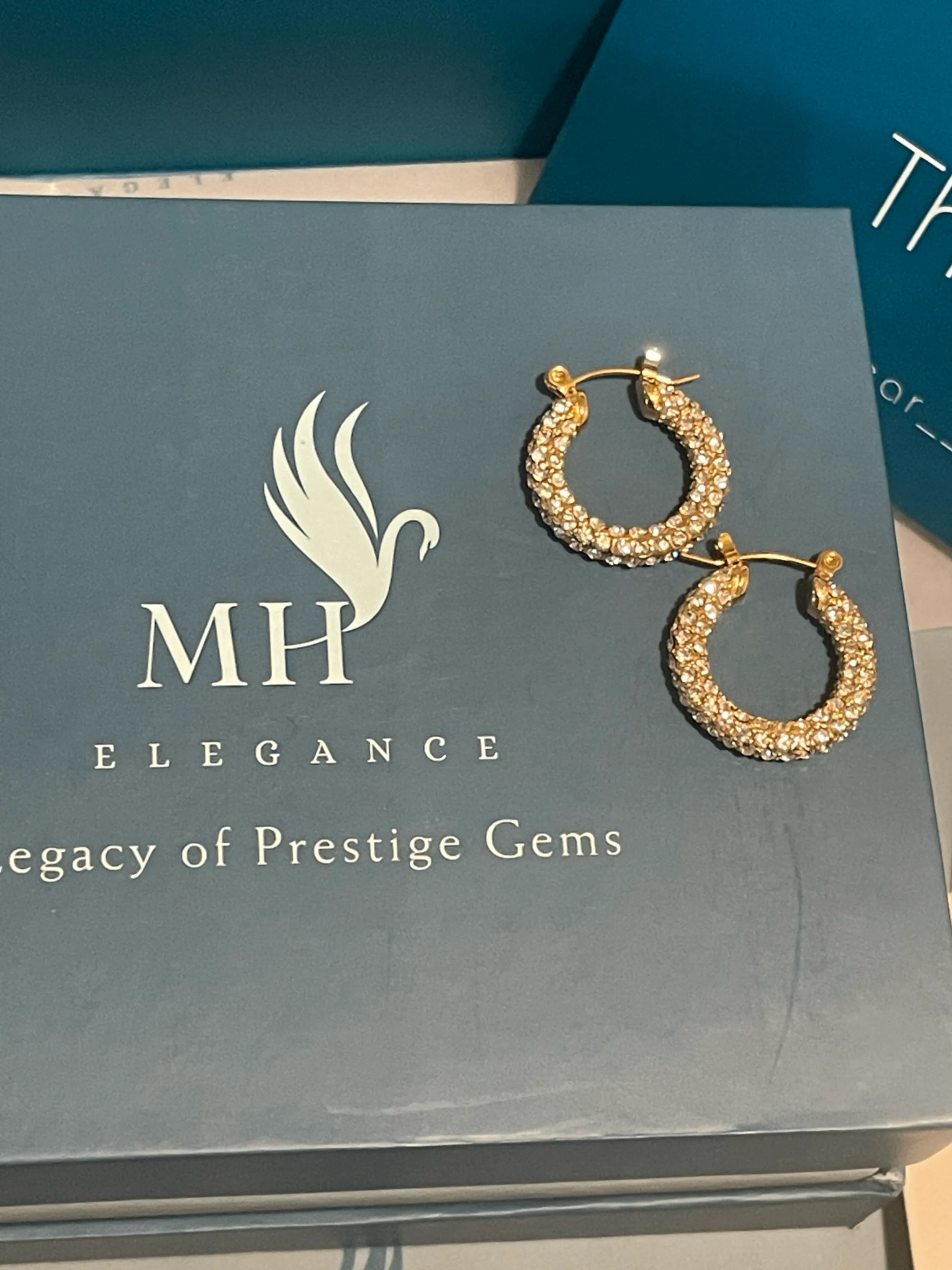 14k Gold Plated Huggie Hoop Earrings image indicator(5)