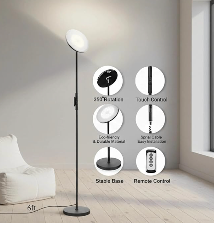 Set of 2 Floor Lamps - photo 2