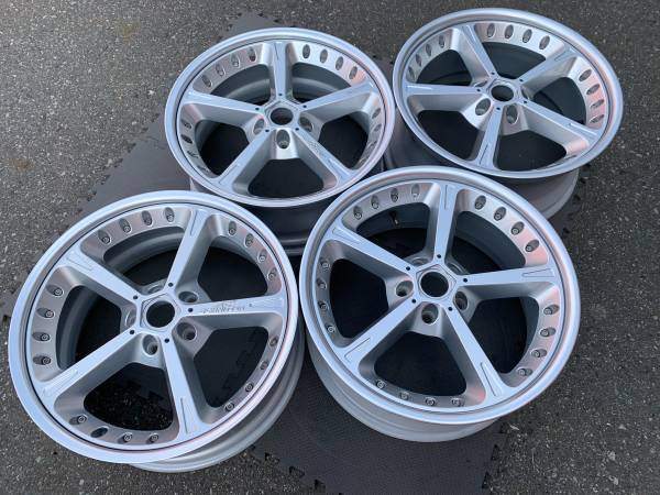 RARE - SET of Genuine 20" BMW AC SCHNITZER TYPE 4 rims exc cond - photo 2
