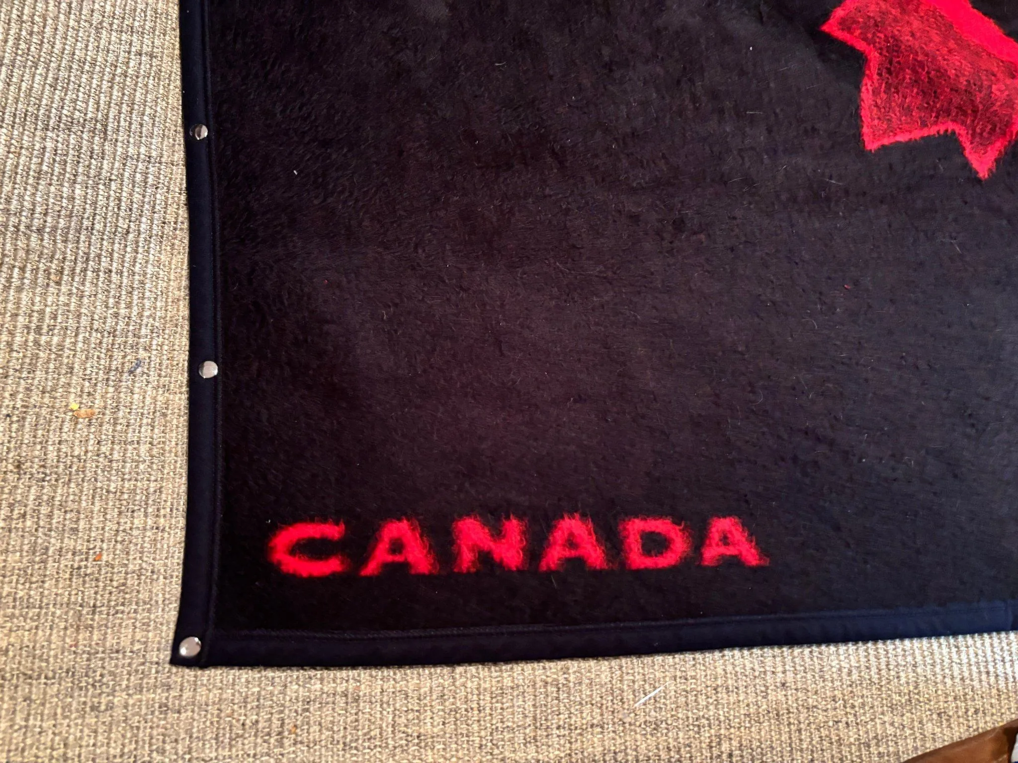 Biederlack Team Canada Hockey Snuggle Wrap Fleece Blanket image indicator(5)
