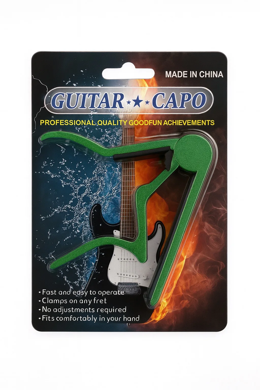 High-Quality Guitar Capo – Fast & Easy Clamp image indicator(4)
