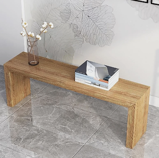 Solid Wood Bedroom Entryway Bench - photo 4